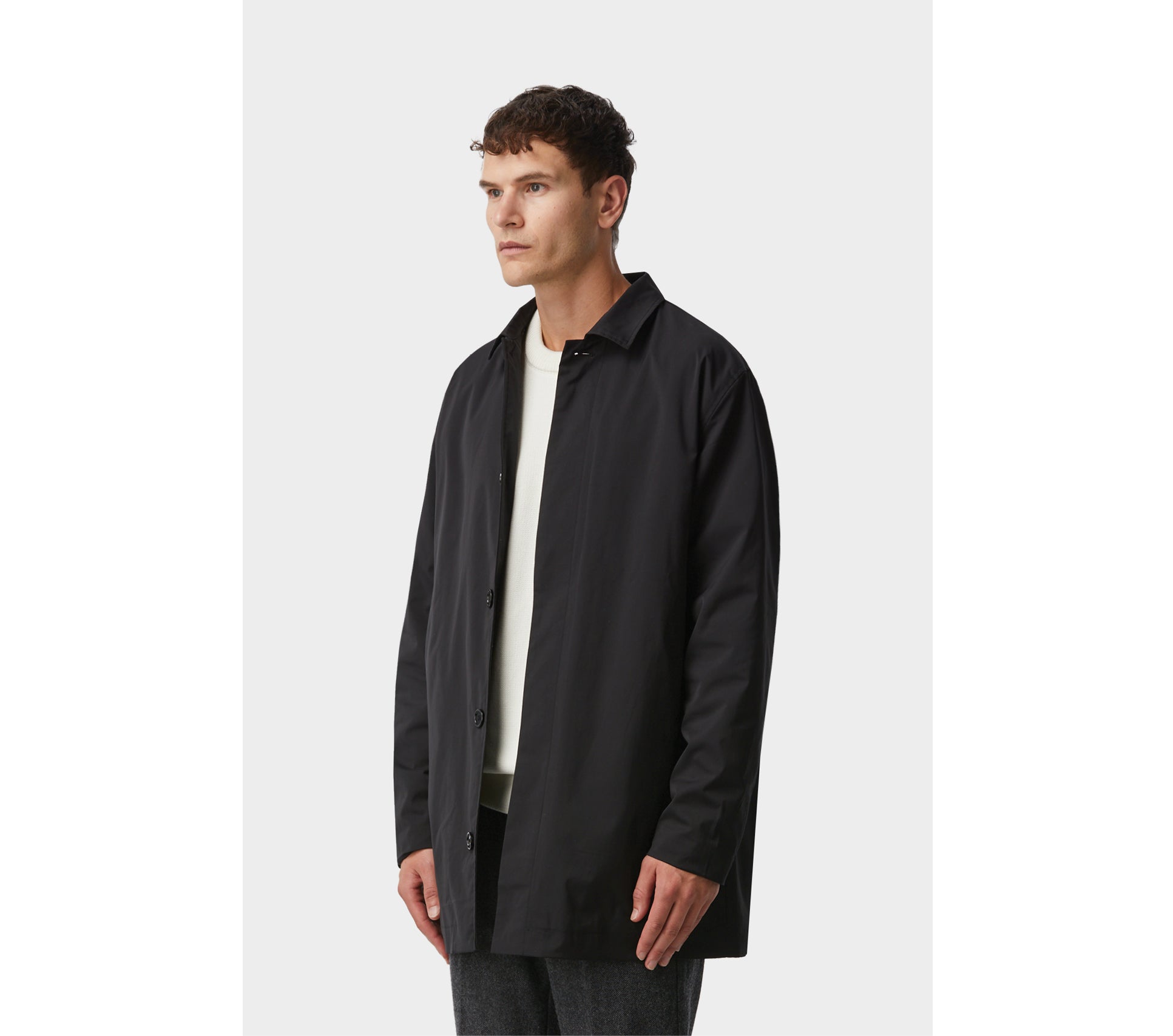 Miller Overcoat - Black