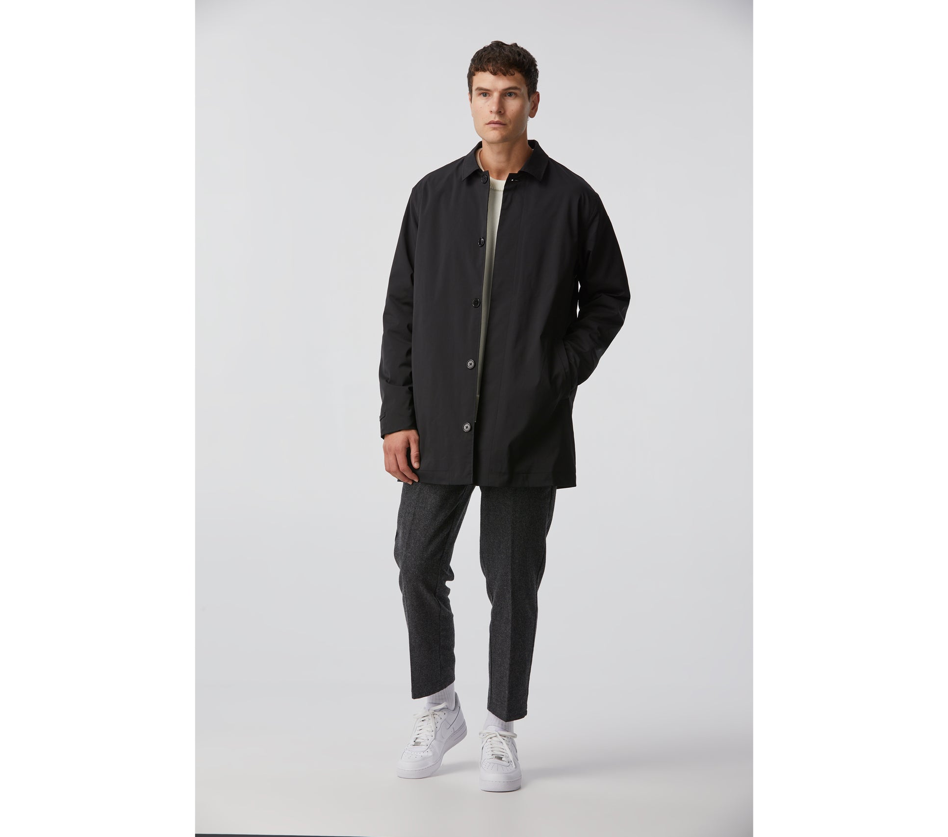 Miller Overcoat - Black