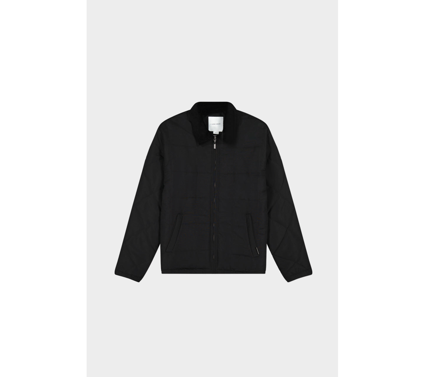 Leon Quilted Jacket - Black