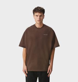 Box Tee - Espresso