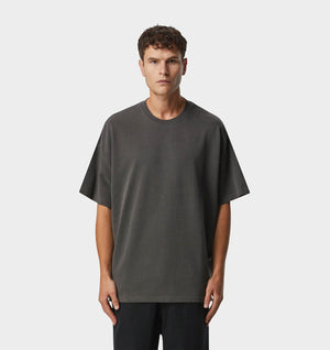 Heavy Box Tee - Washed Black