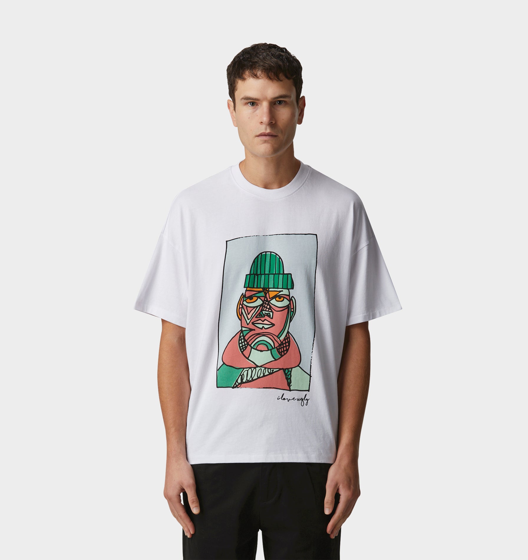 Framed Lewi Tee - White