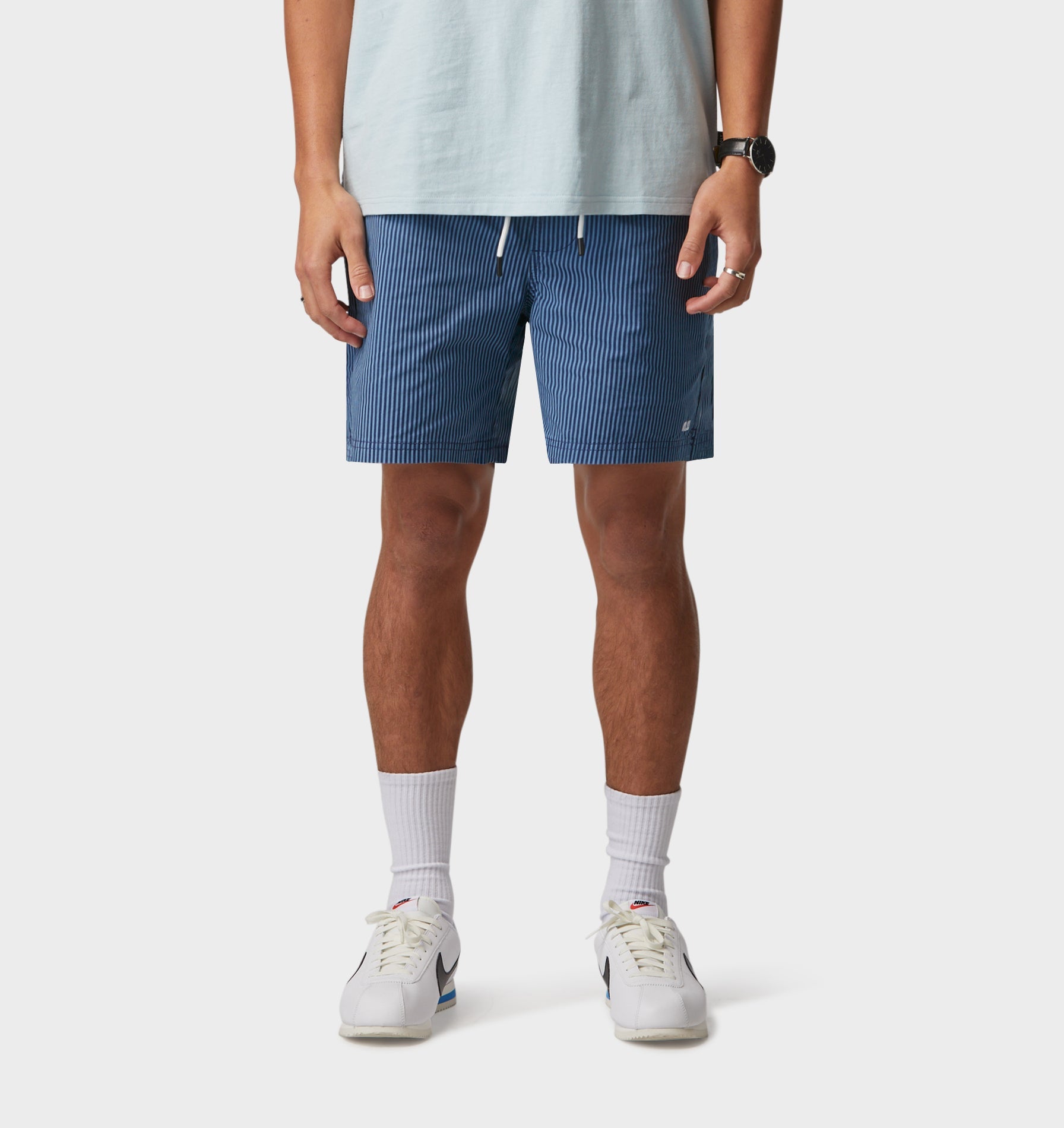 Beach Short - Blue Stripe