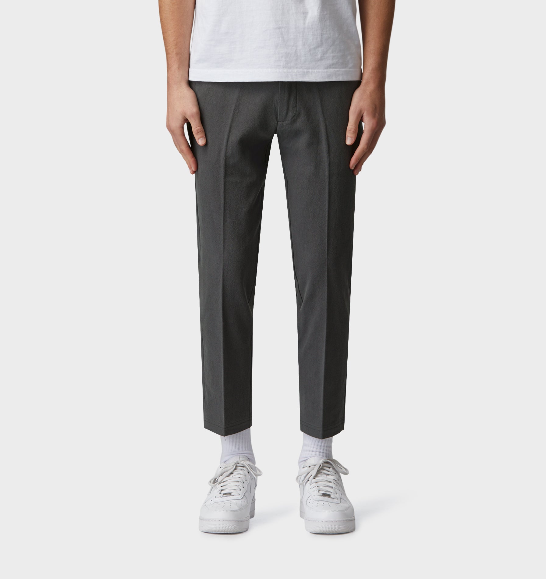 Linen Slim Kobe Pant - Regular - Washed Black