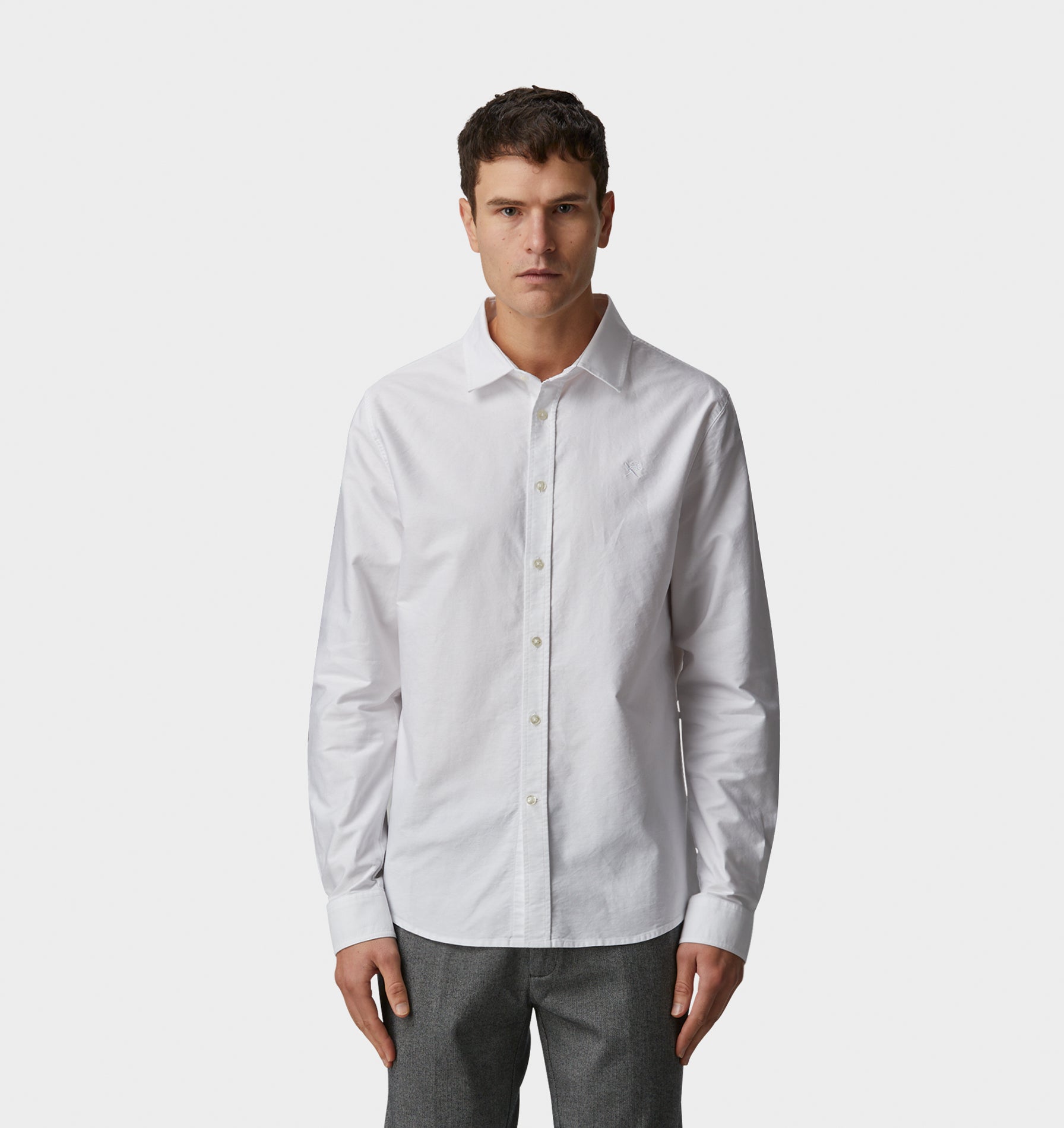 Santiago LS Shirt - White