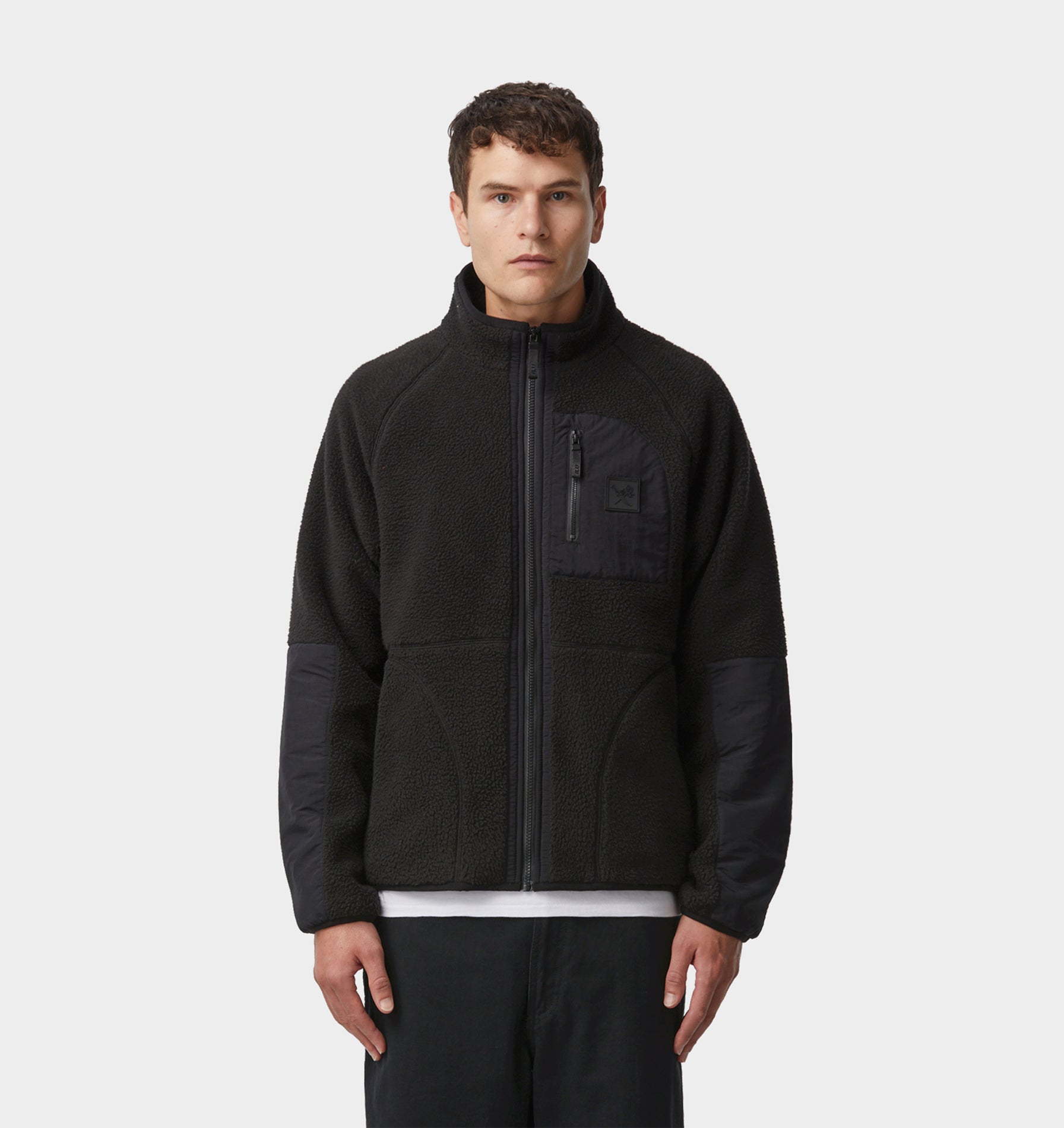 Harrison Sherpa Jacket 2.0 - Black