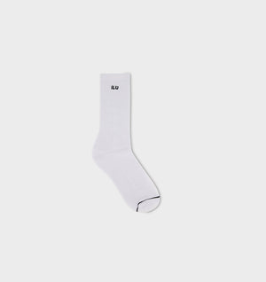 Basic Sock - White