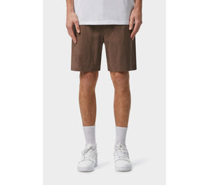 Linen Michael Short - Light Brown