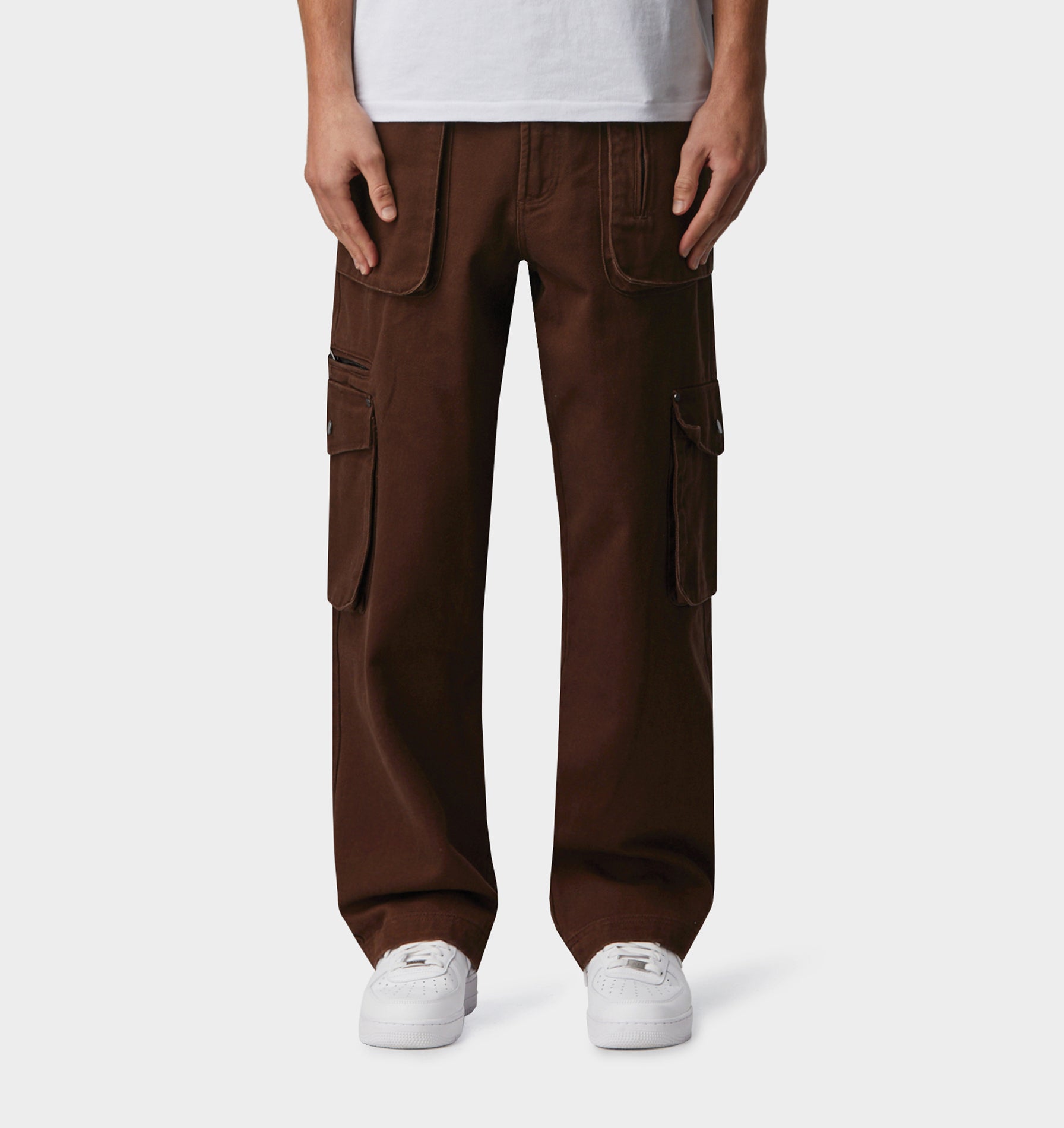 Edgar Cargo Pant - Dark Brown