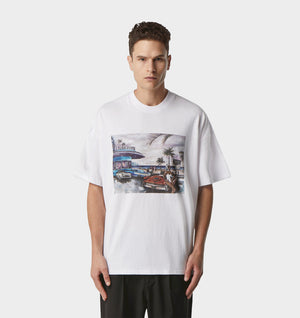 Jaades At The Diner Box Tee - White