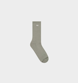 Basic Sock - Moss Grey