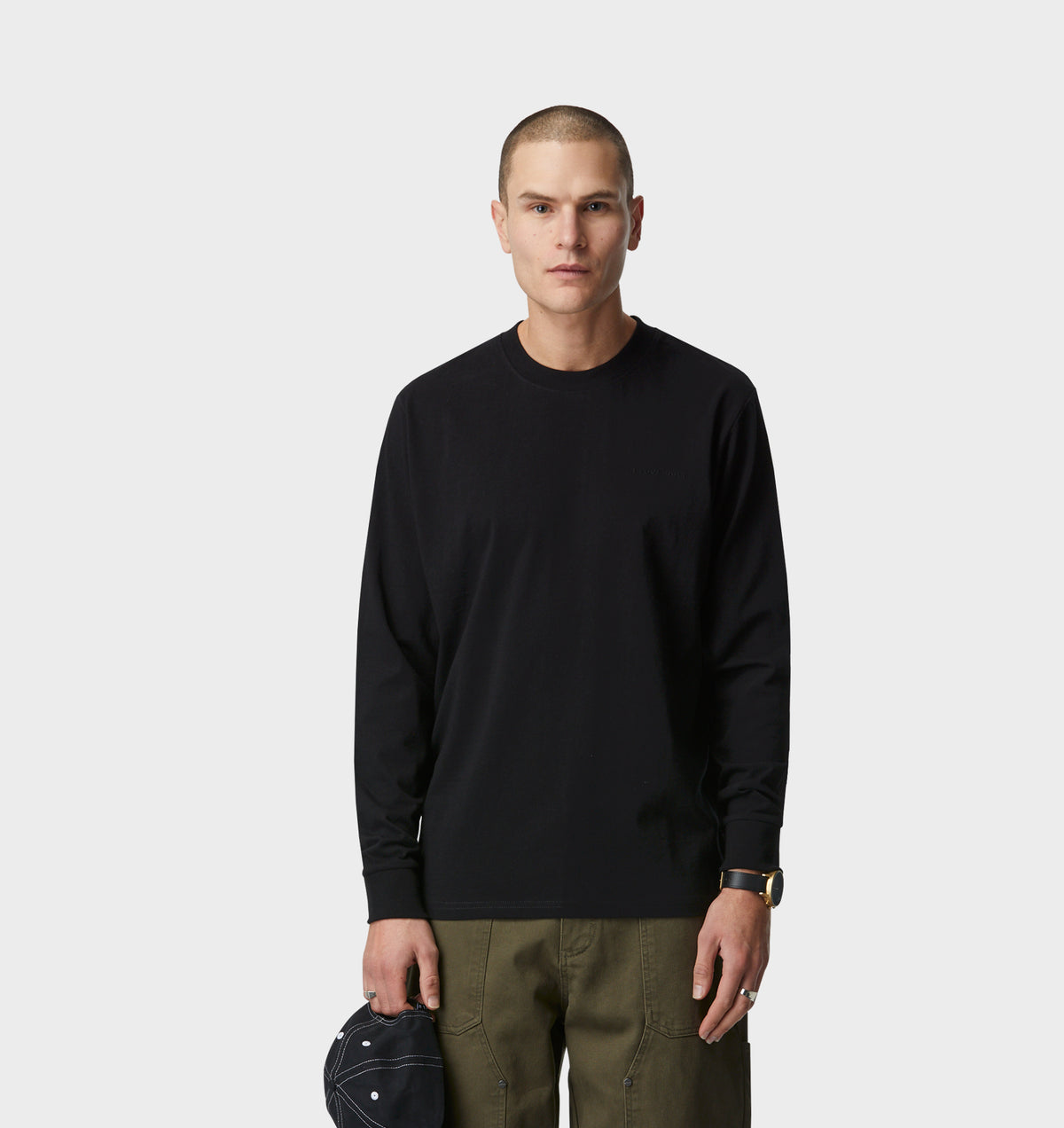 Carter LS Tee - Black