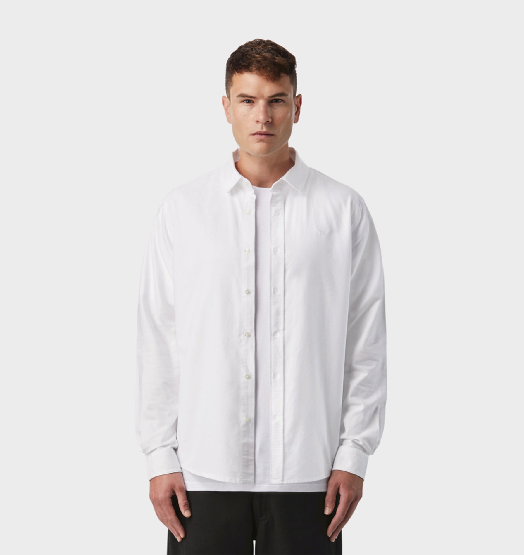 Wallace LS Shirt - White