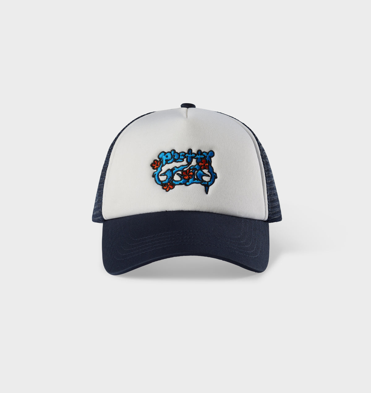 Pretty Ugly Trucker Cap - Navy/White