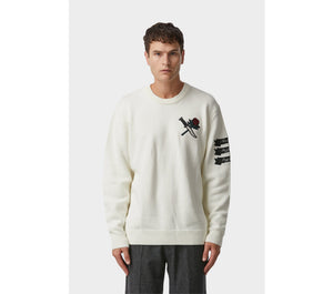 Rose and Dagger Knit Sweater - Off White