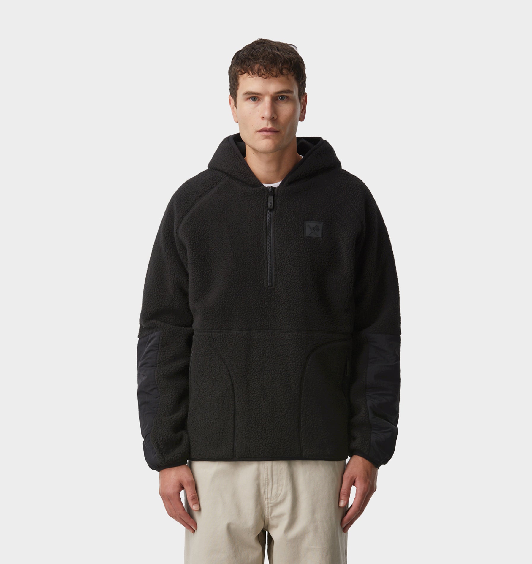 Dudley Sherpa Hood - Black