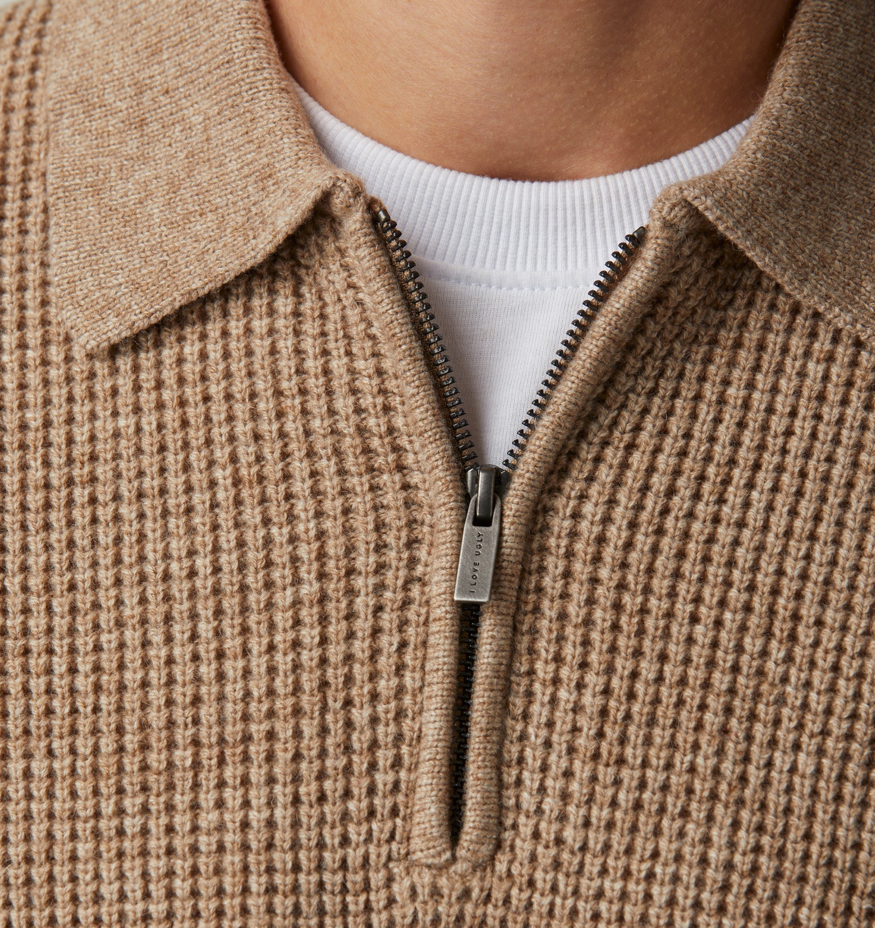 Mario Knit Sweater - Taupe