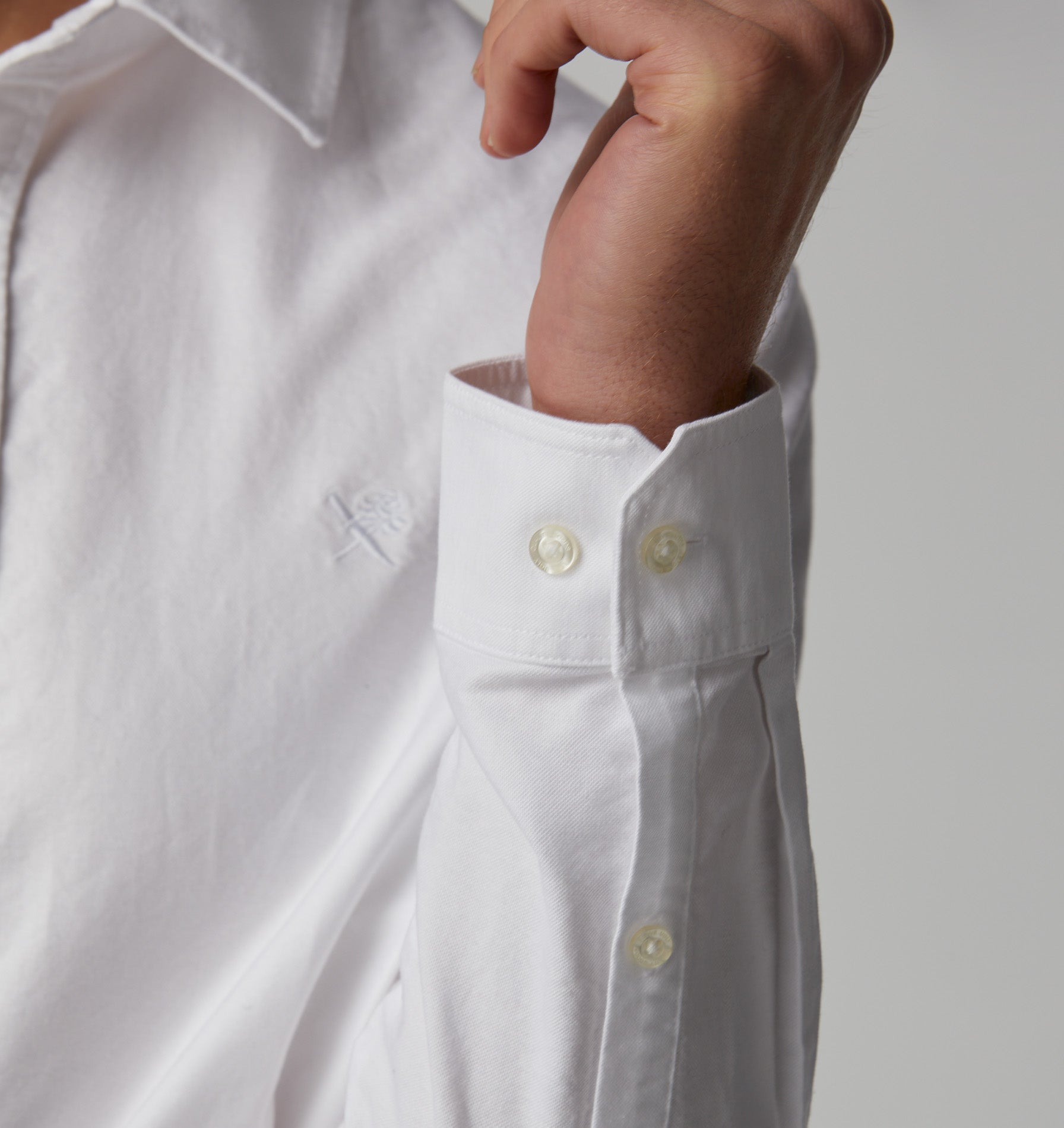 Santiago LS Shirt - White