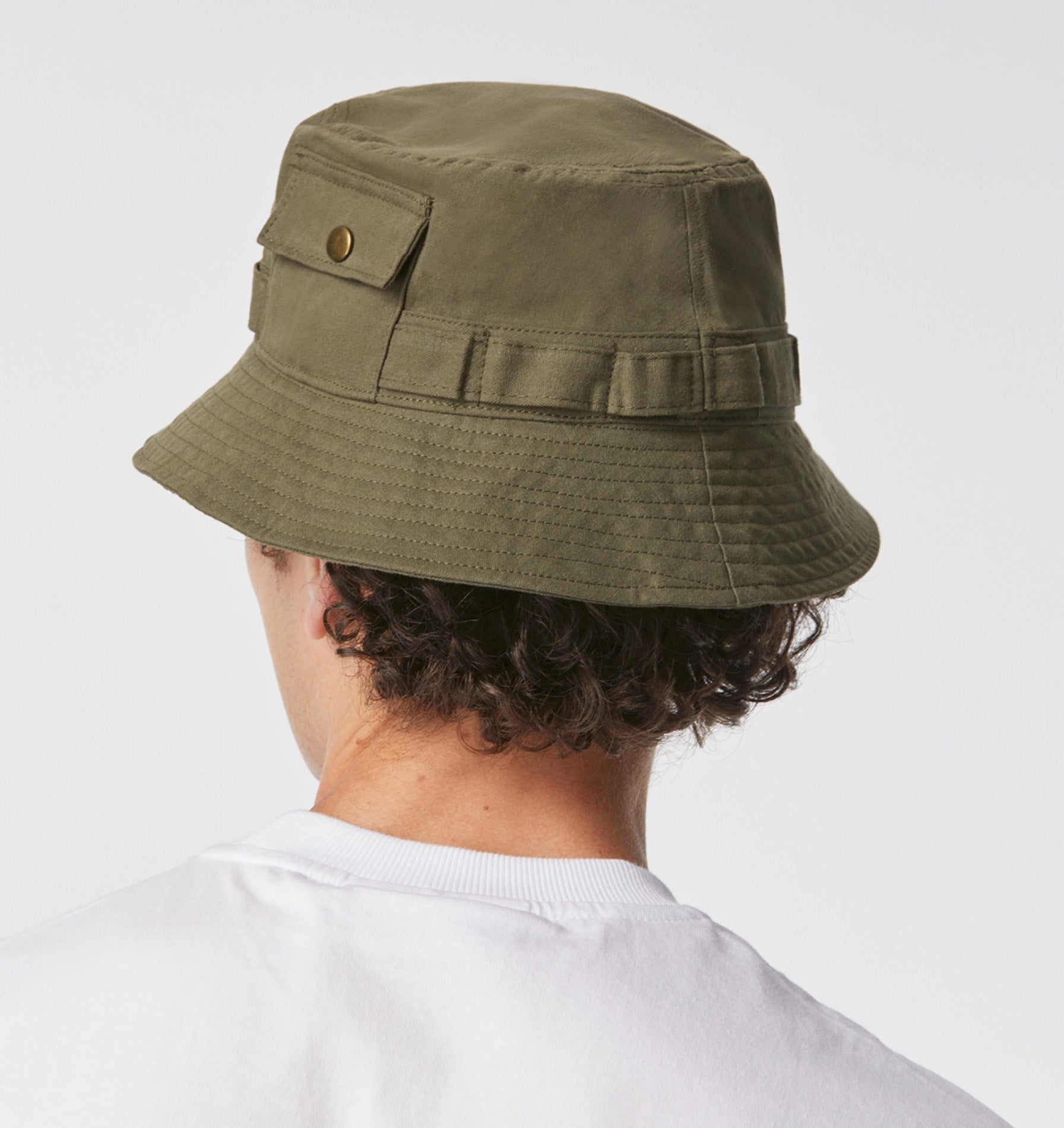 Cargo Bucket Hat - Forest Green
