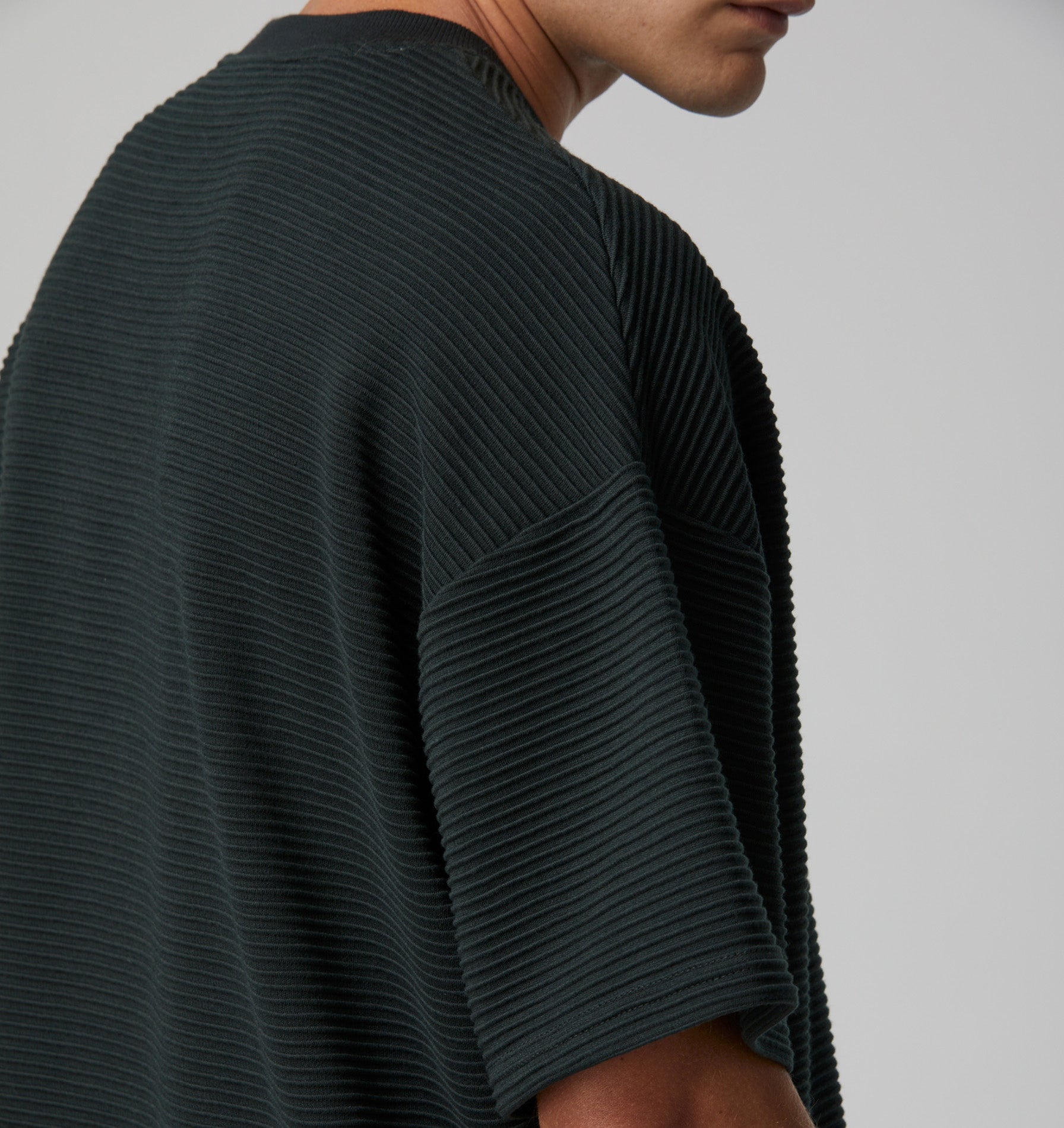 Corrugated Box Tee - Dark Green