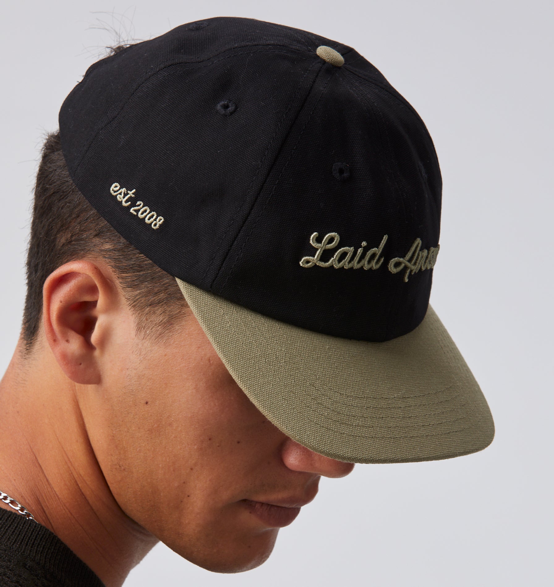 Finlay Cap - Black/Green