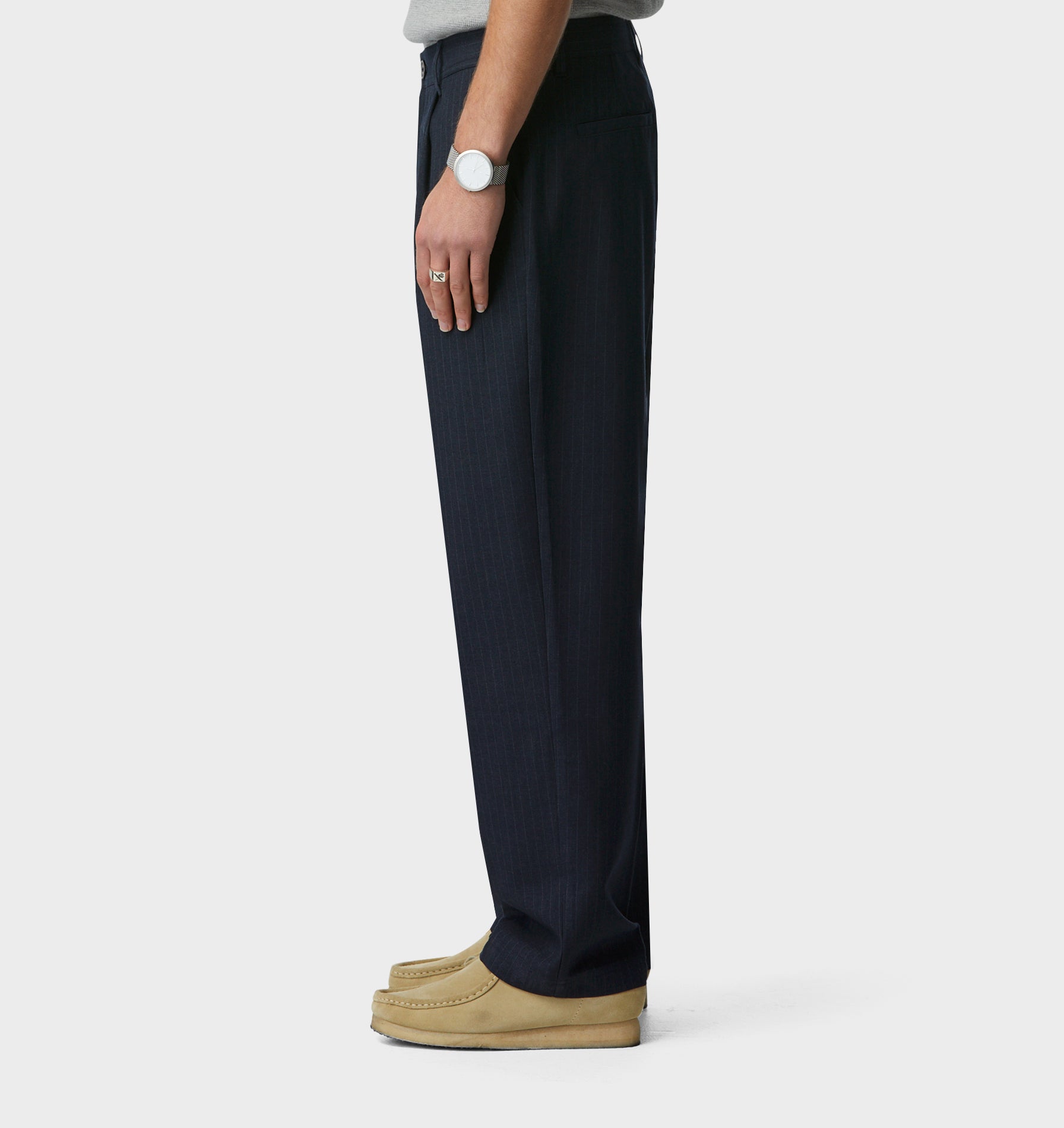 Winston Pant - Navy Pinstripe