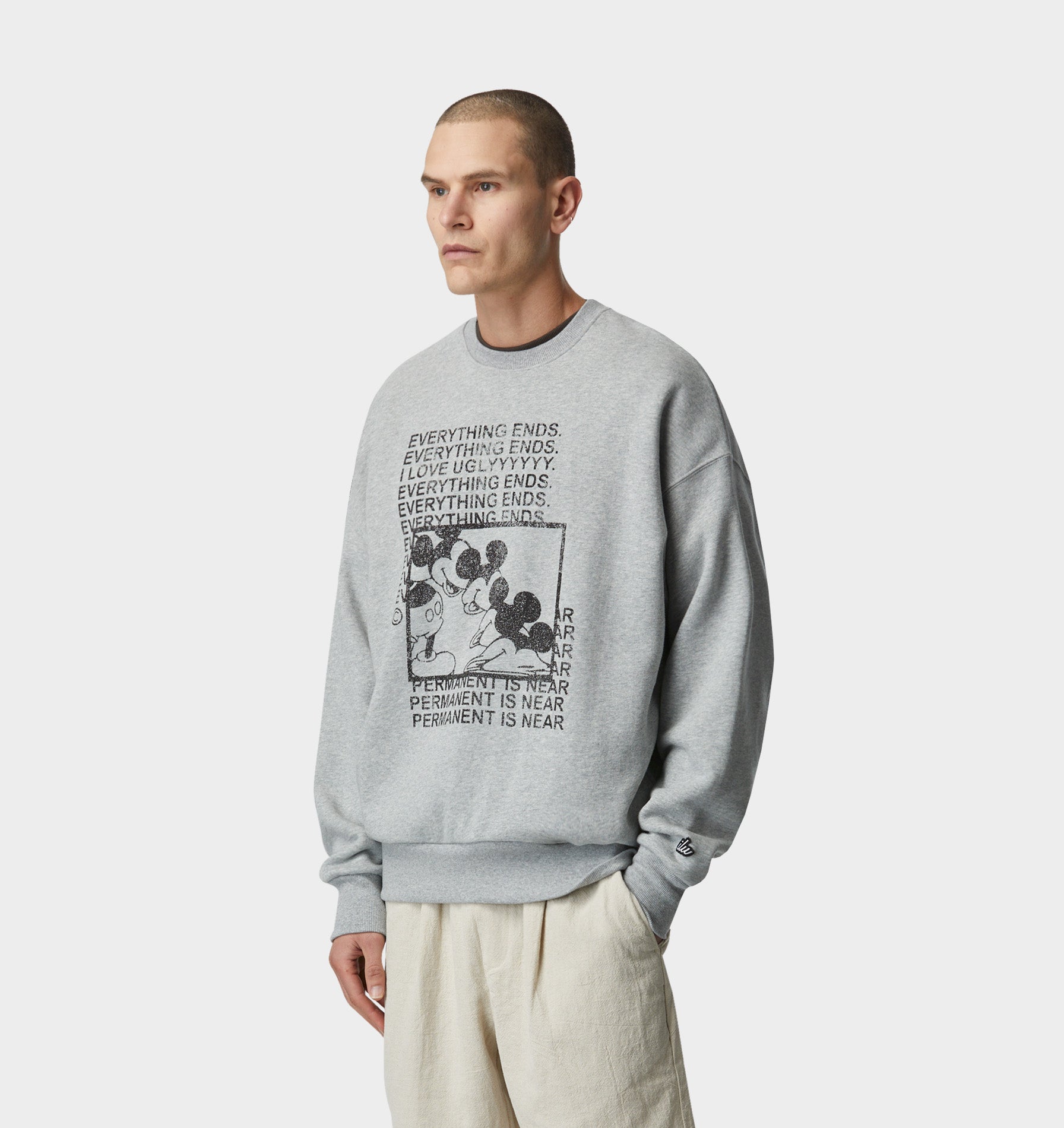 Everything Ends Box Crew 2.0 - Vintage Grey