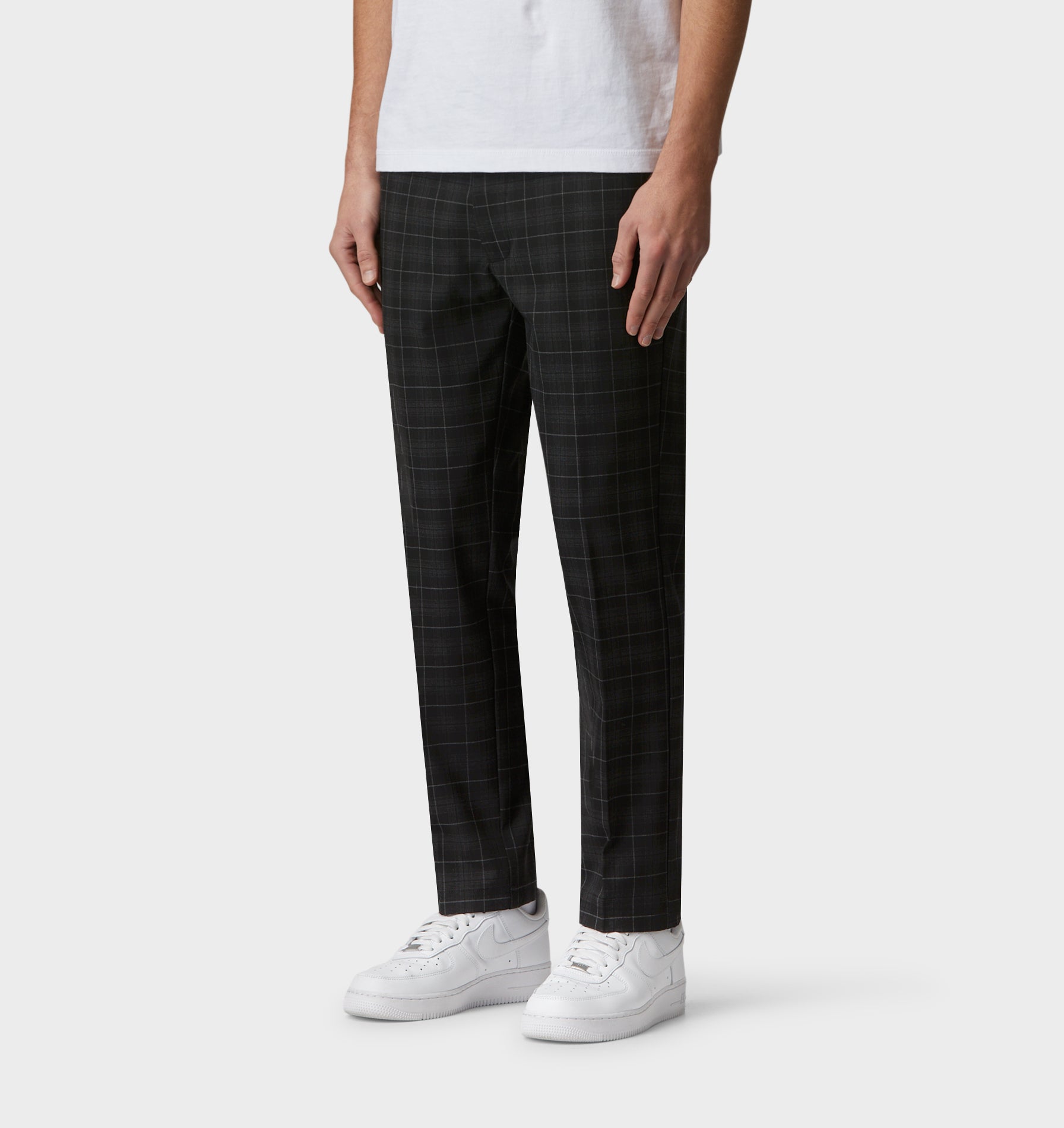 Slim Kobe Pant - Tall - Black Plaid Check