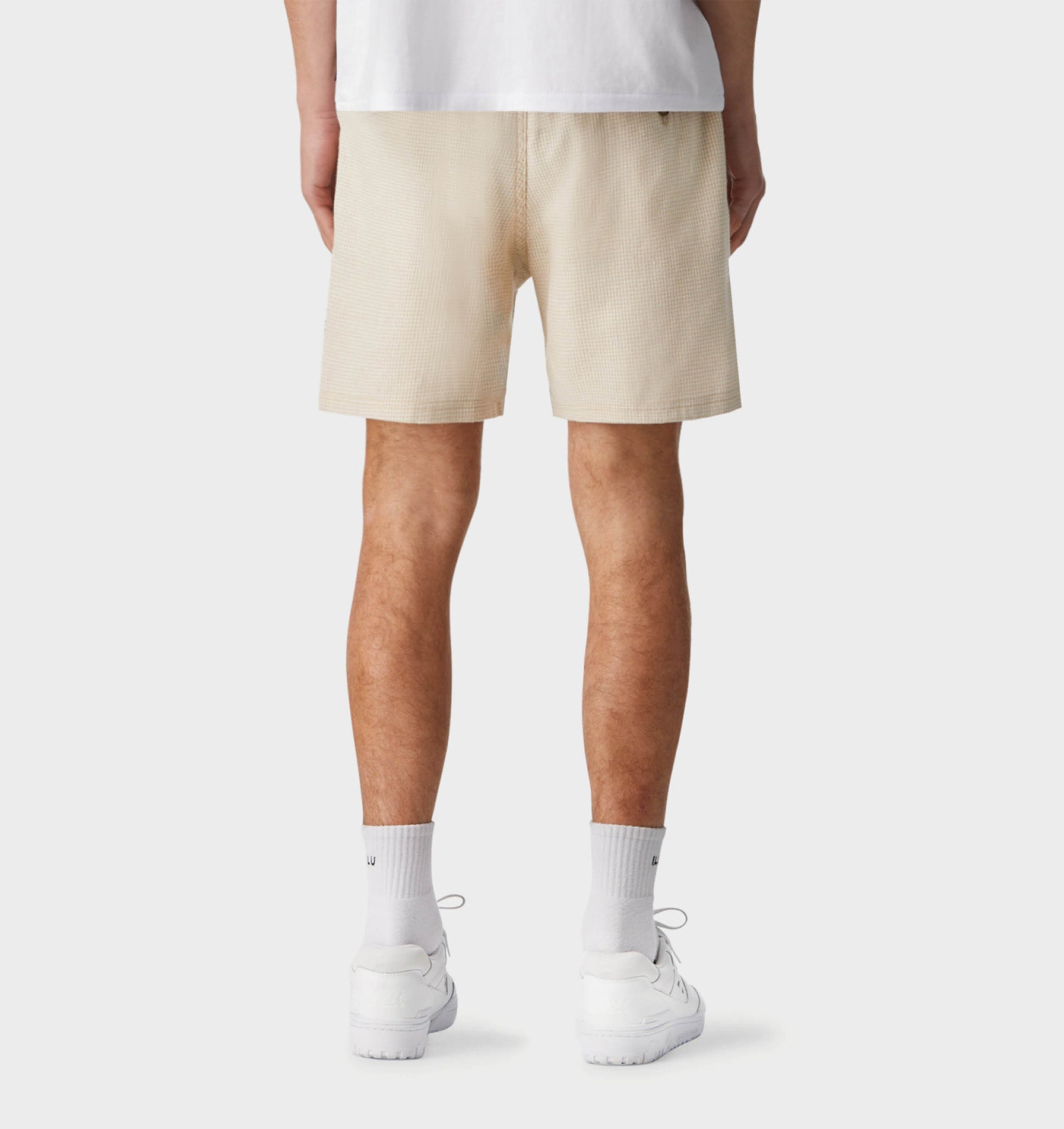 Linen Michael Short - Bone Check