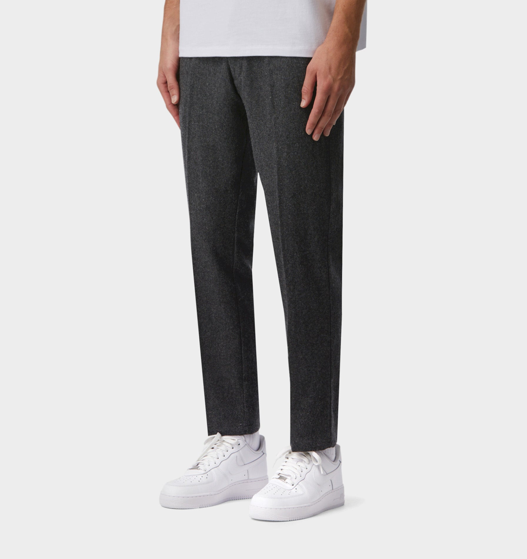 Slim Kobe Pant - Tall - Charcoal Wool