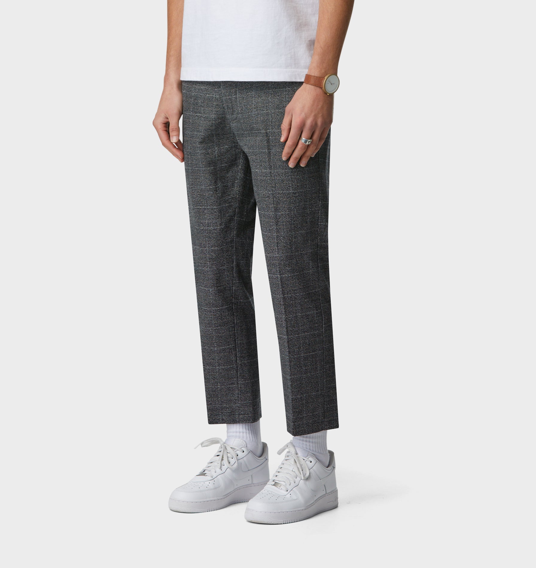 Slim Kobe Pant - Regular - Charcoal Plaid