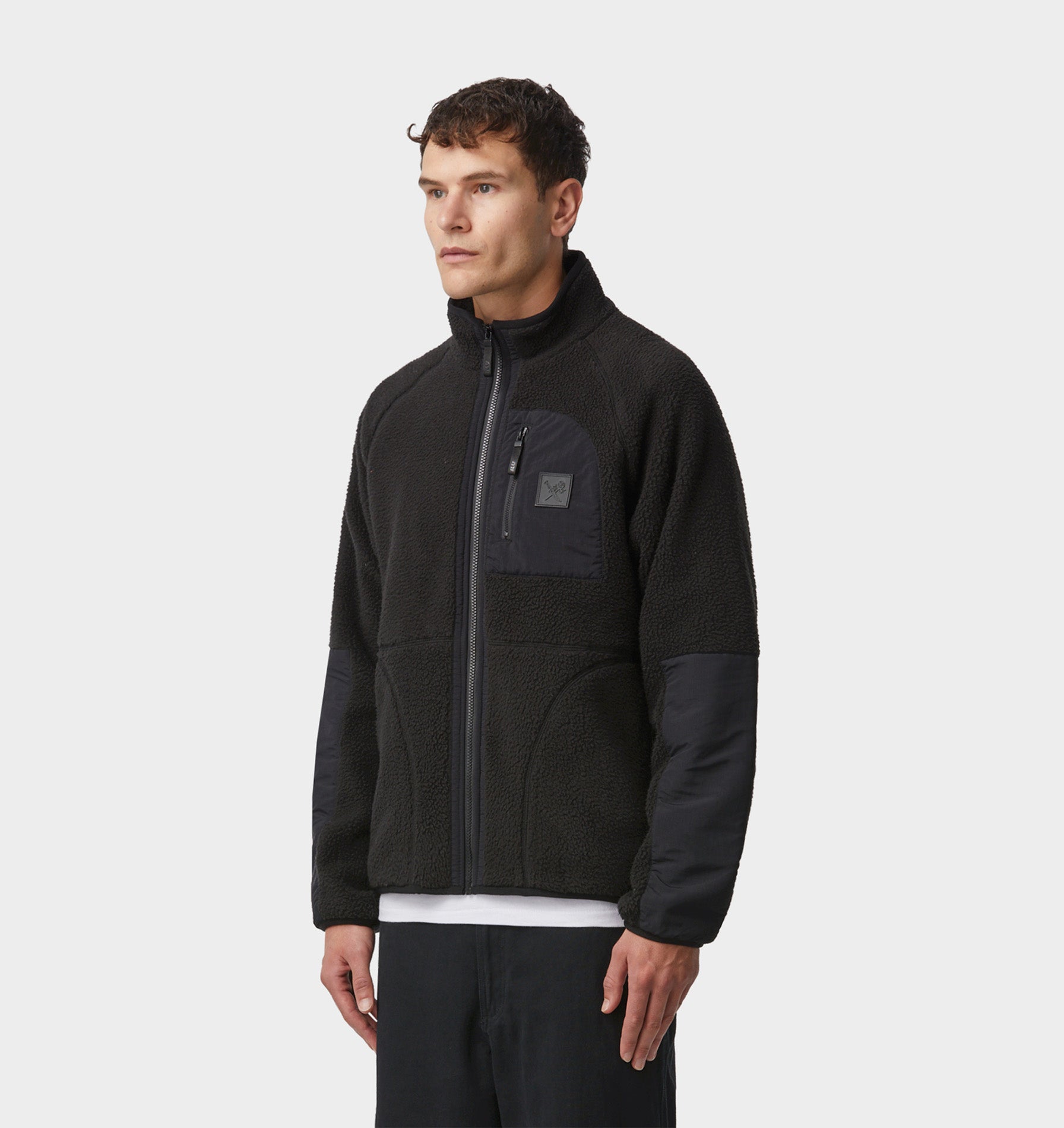 Harrison Sherpa Jacket 2.0 - Black