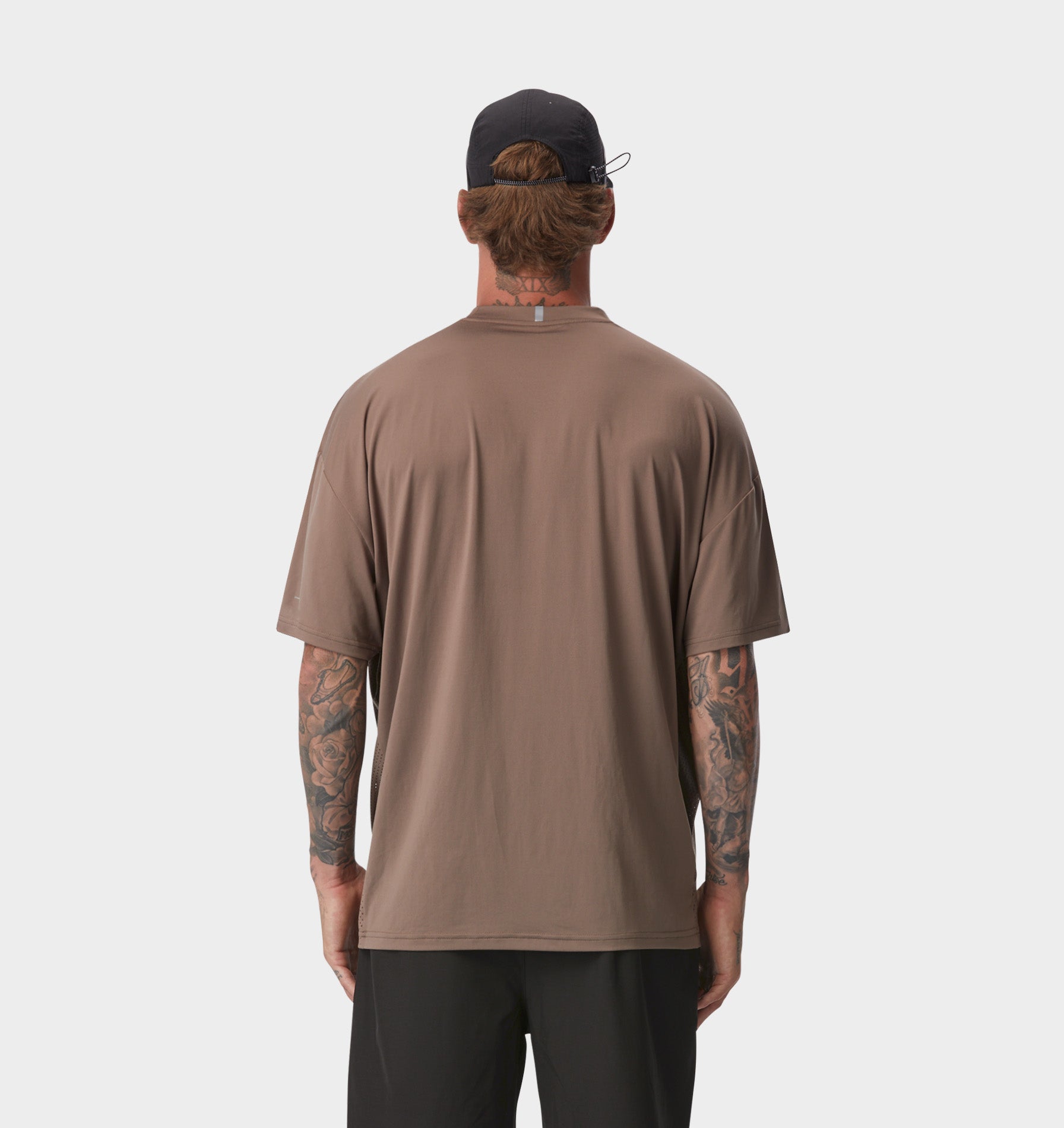 Active Box Tee - Mocha