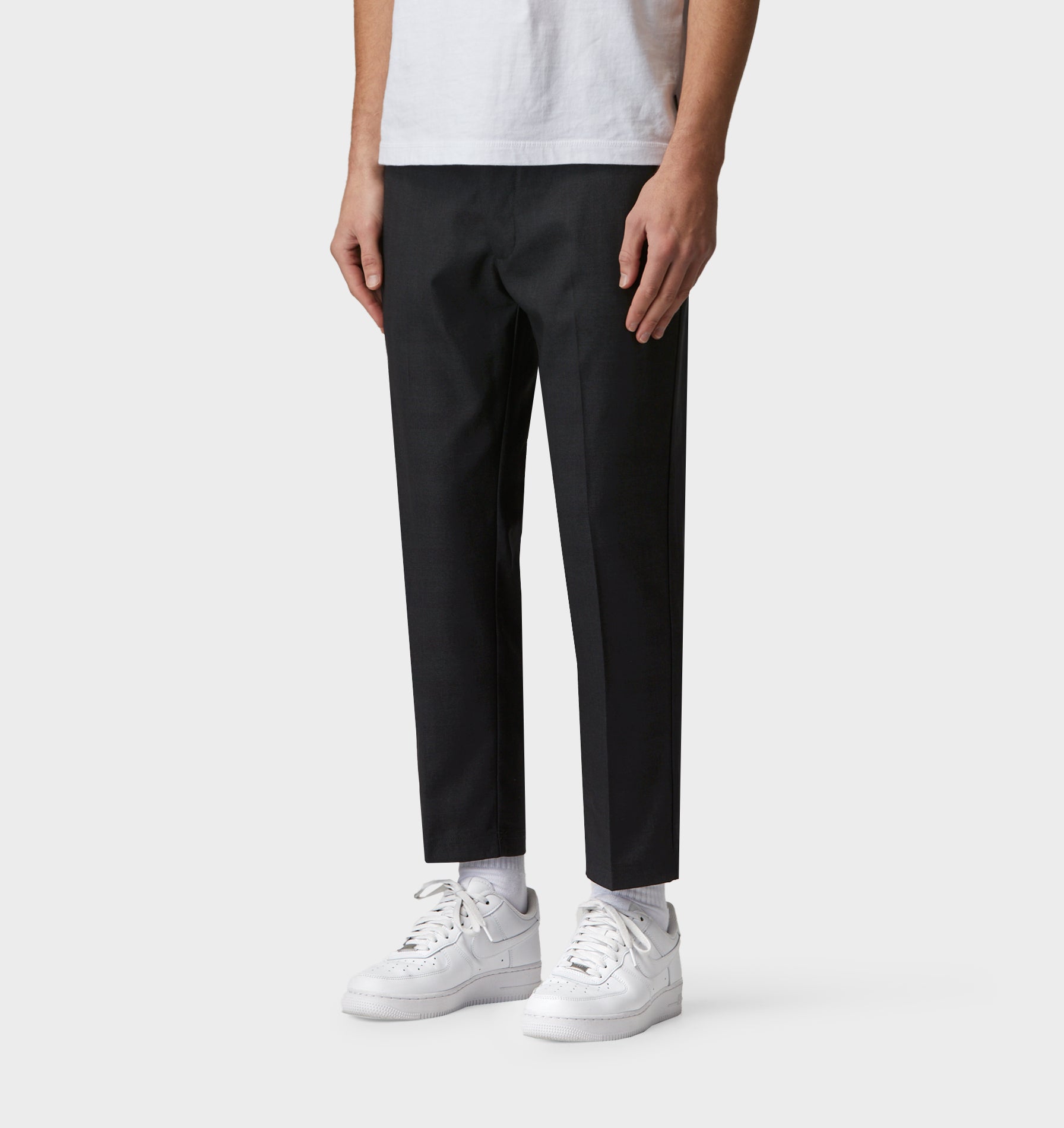 Slim Kobe Pant - Charcoal Mini Check