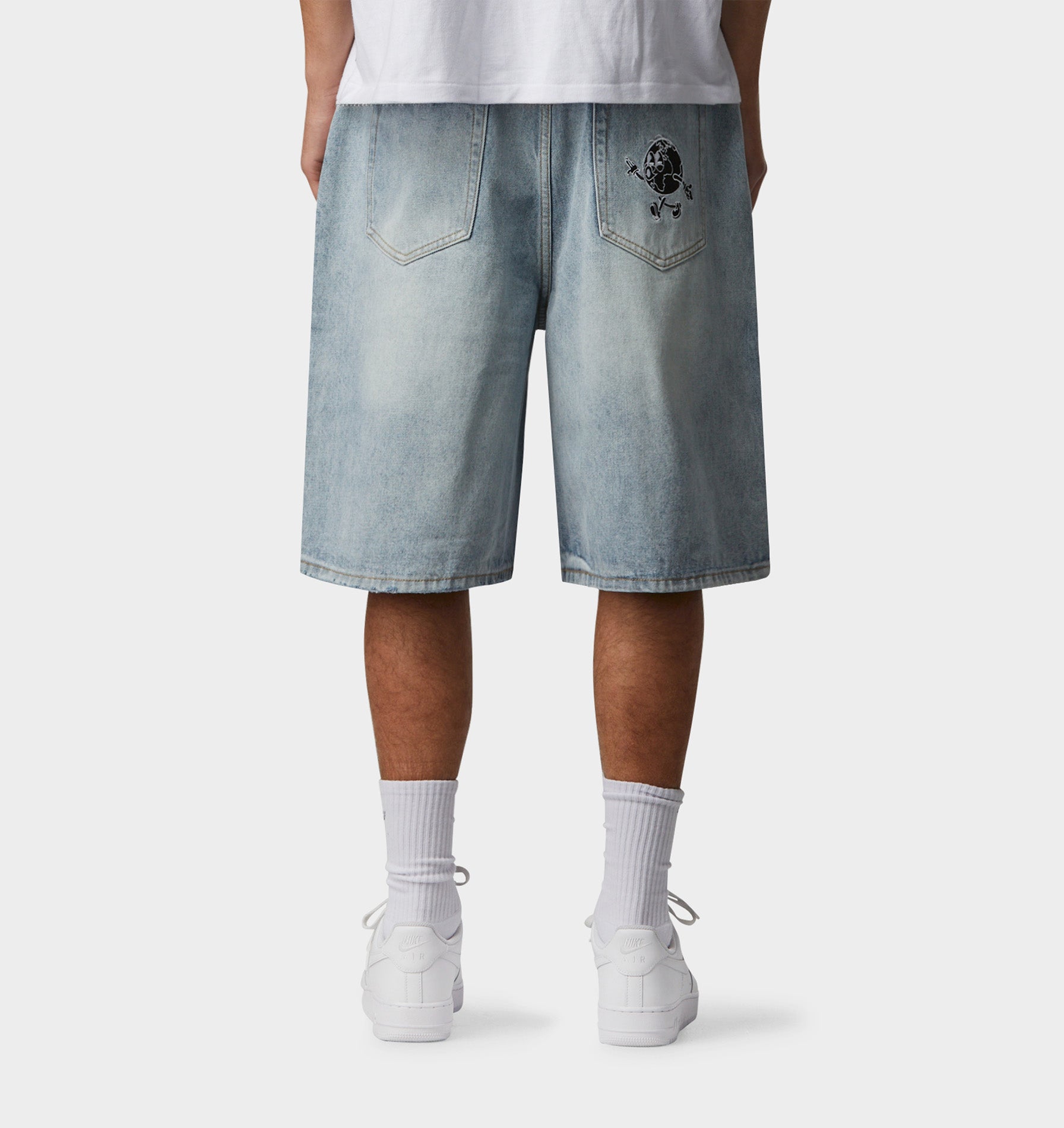 Wyatt Denim Short - Light Vintage Blue