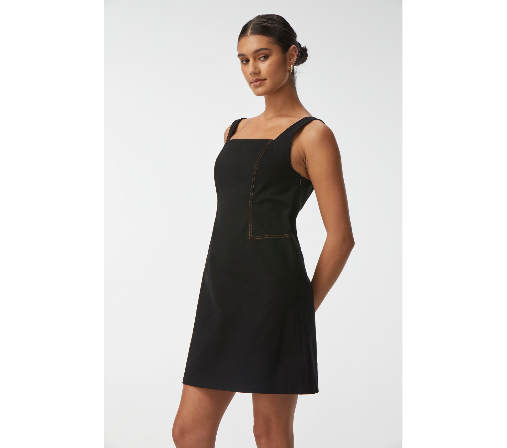 Twiggy Mini Dress - Black