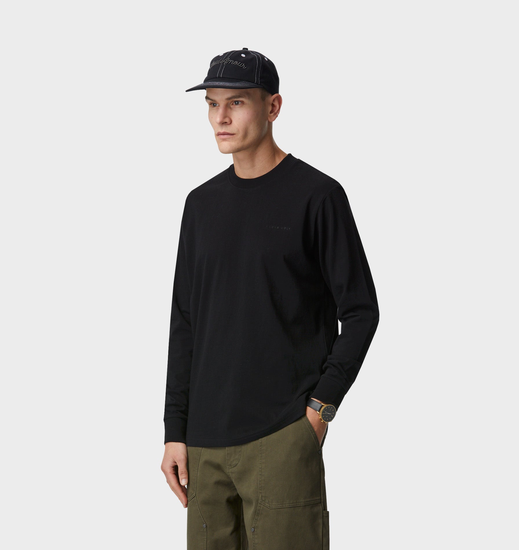 Carter LS Tee - Black