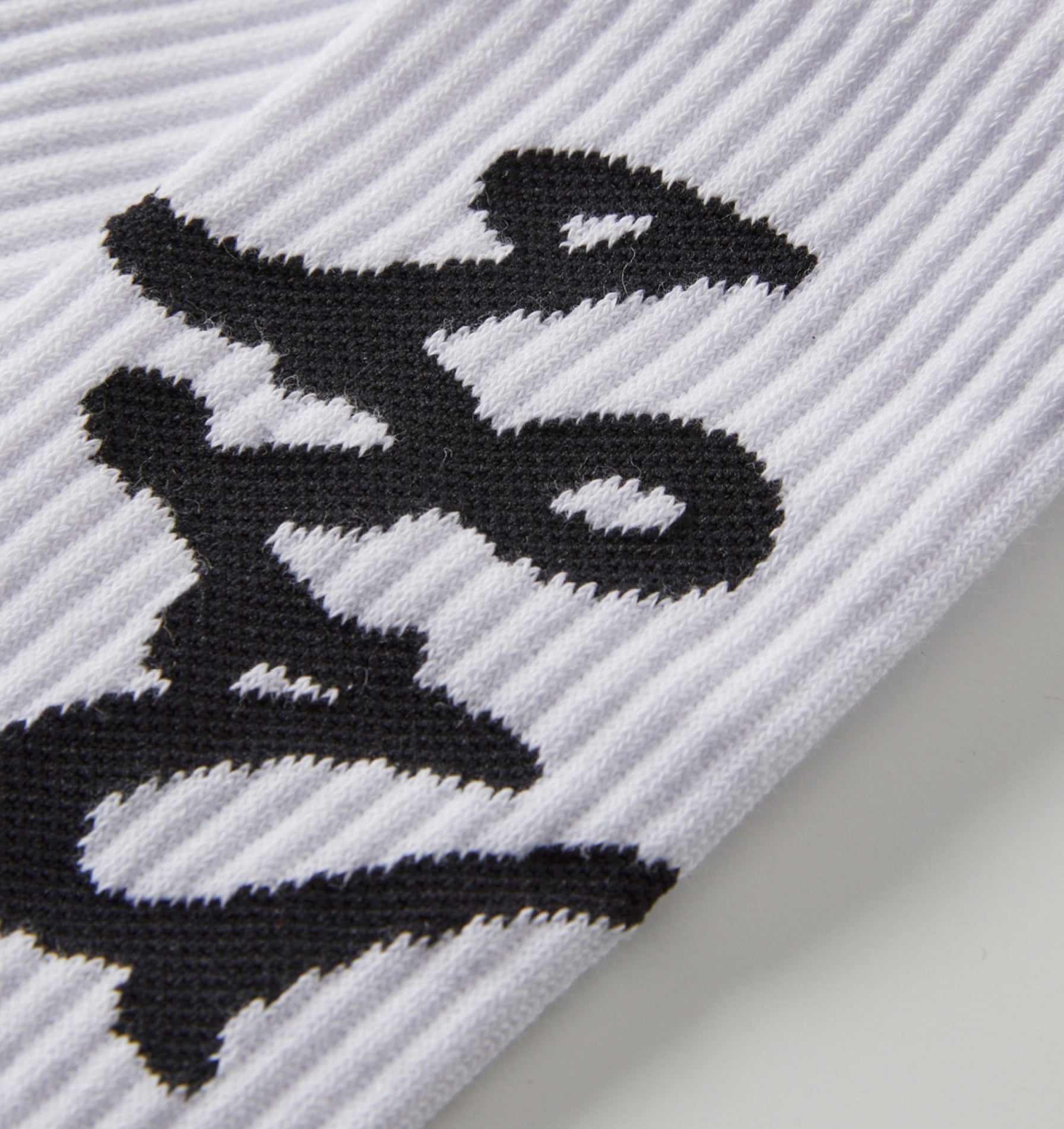 Initial Sock - White