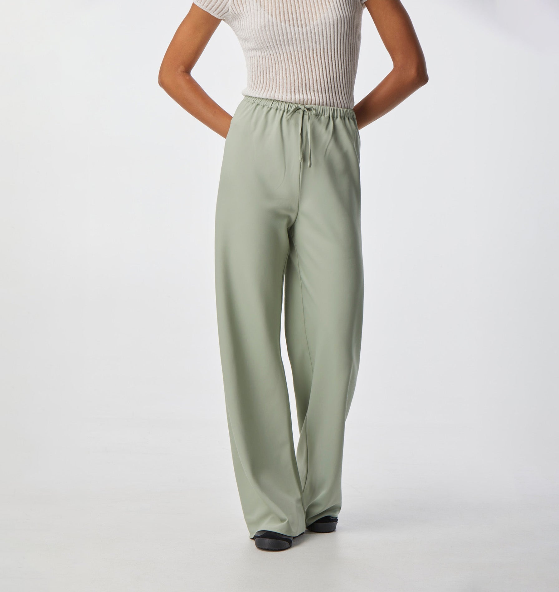 Billie Bias Pant - Sage