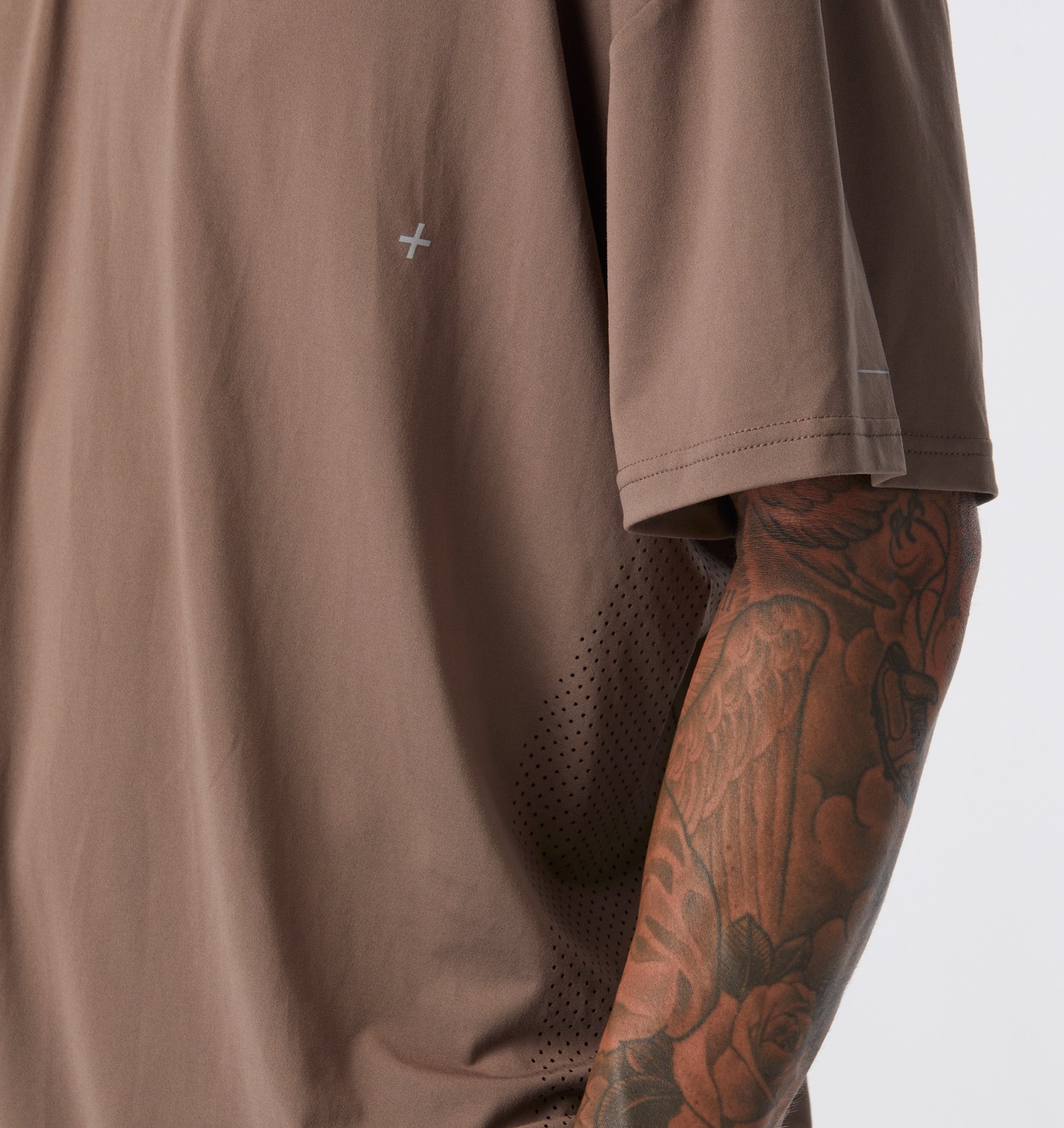 Active Box Tee - Mocha