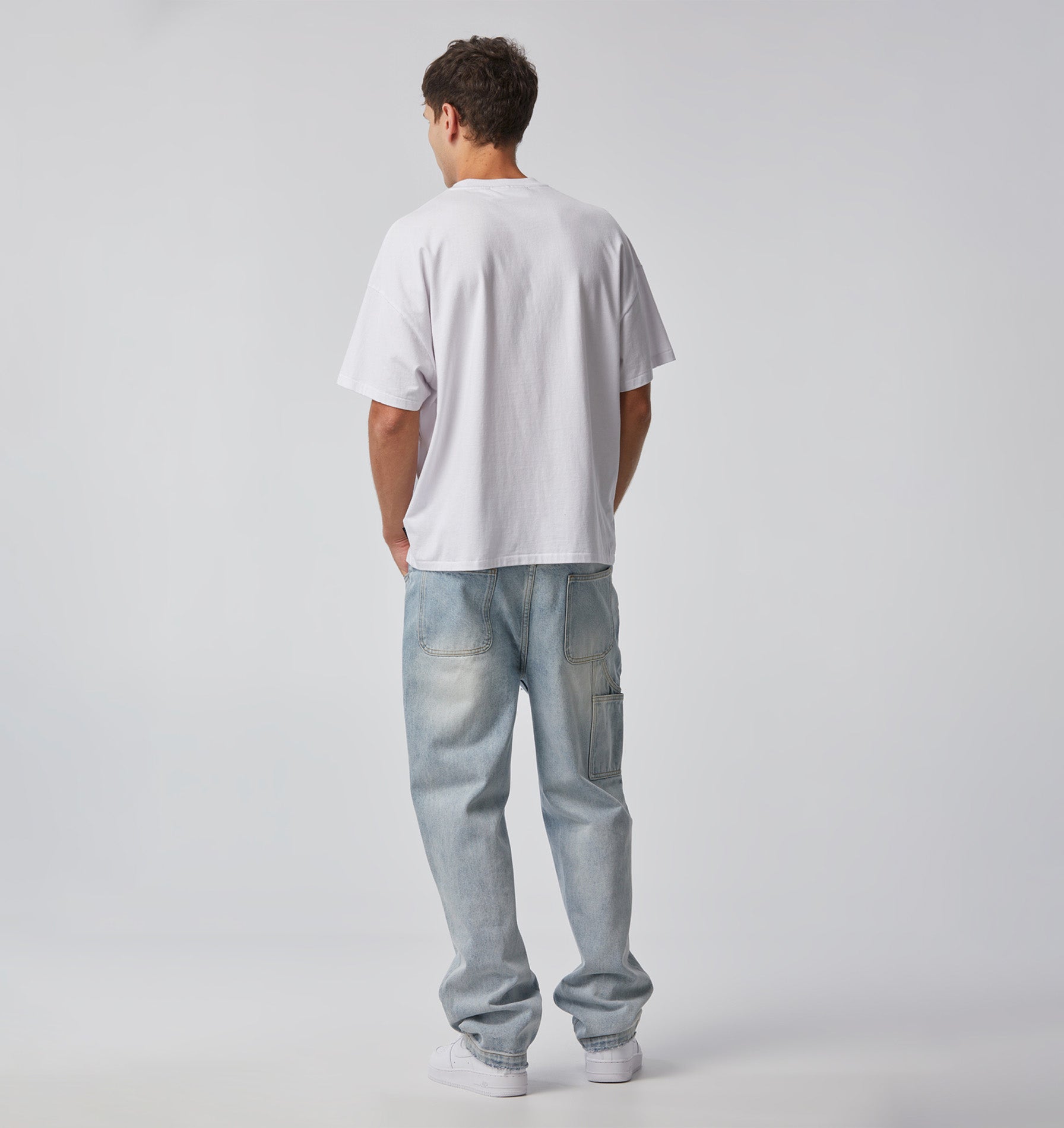 Clean Carpenter Pant - Light Vintage Blue