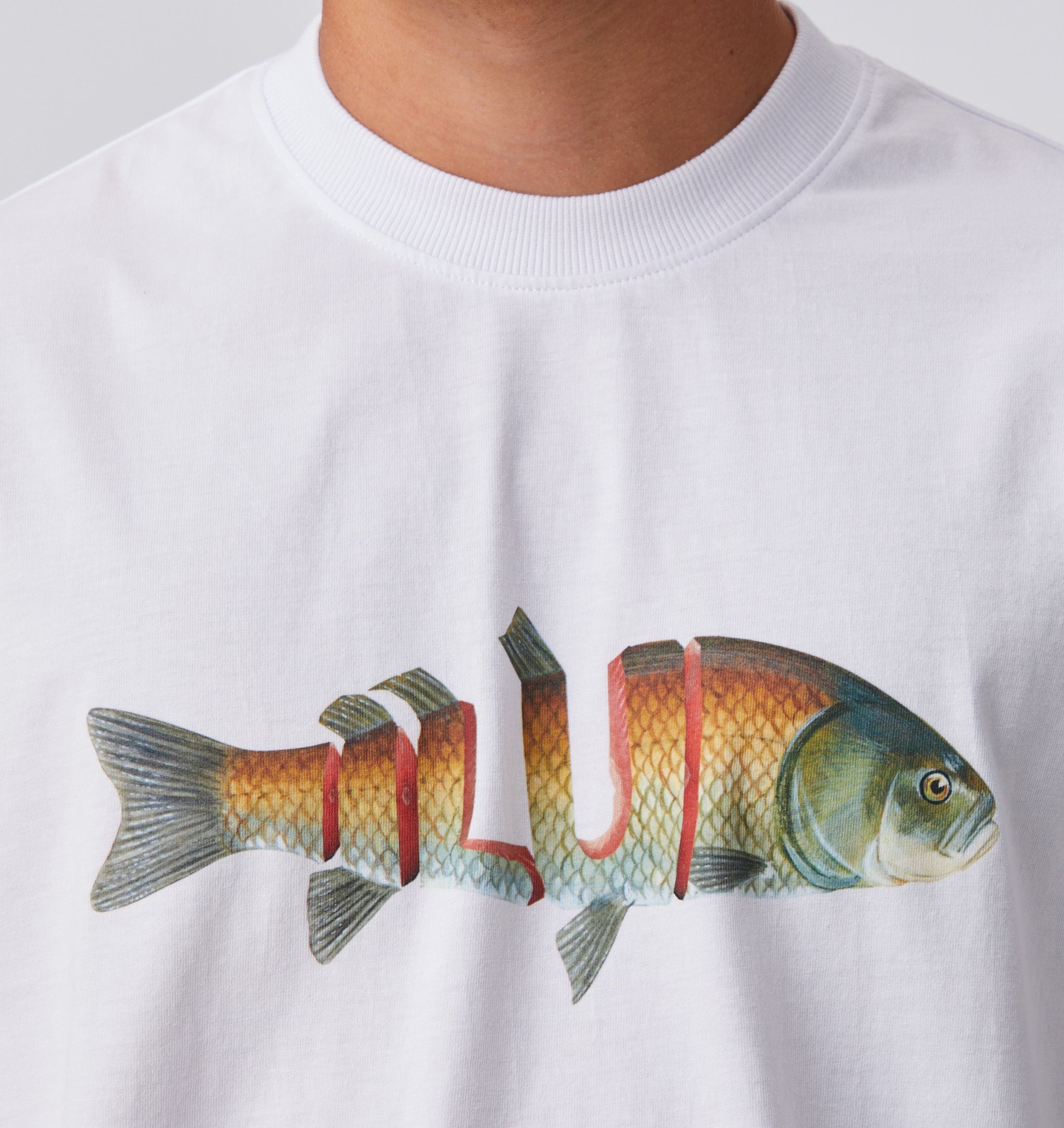 Trout Box Tee - White