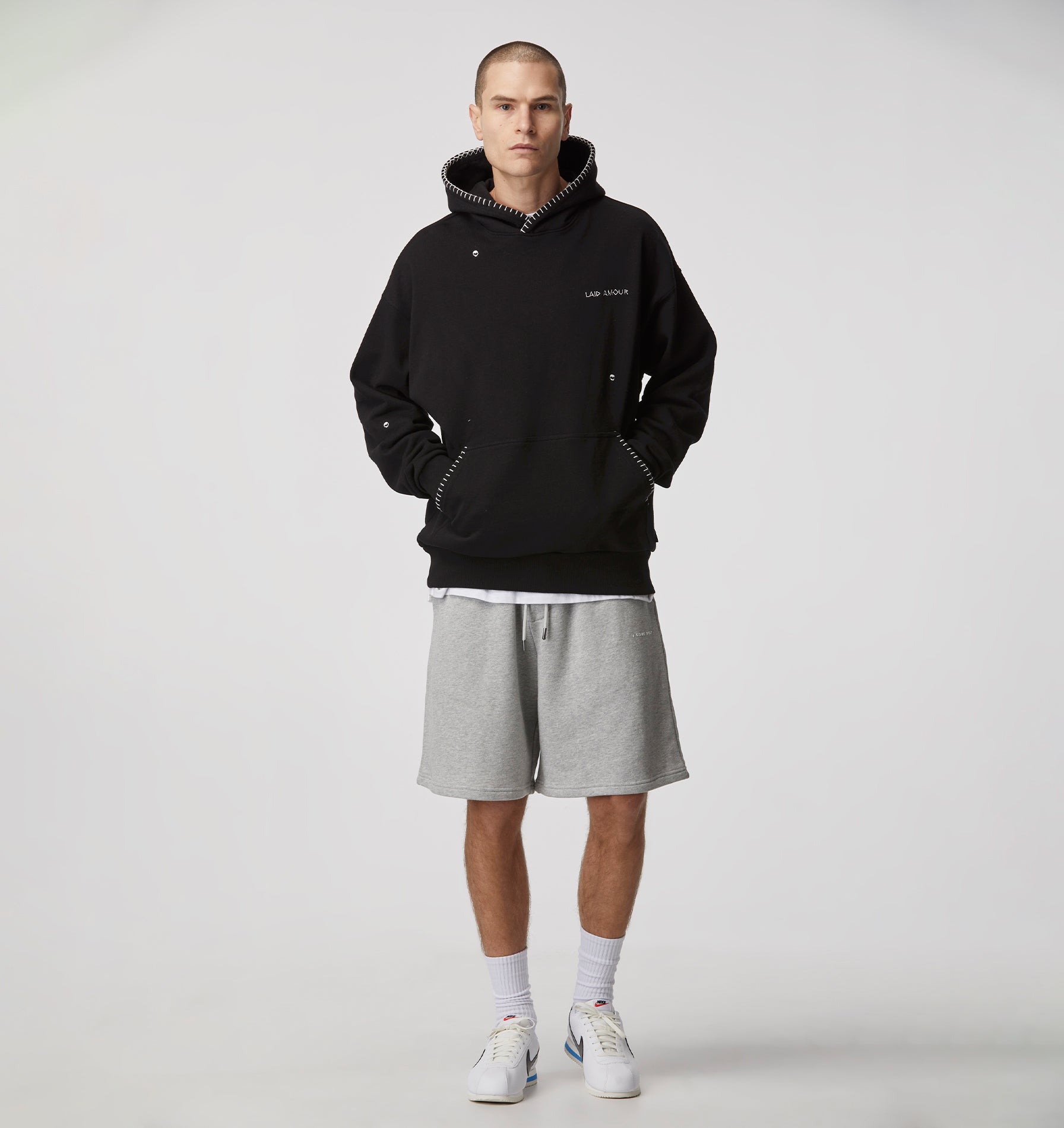 Archer Trackie Short - Vintage Grey