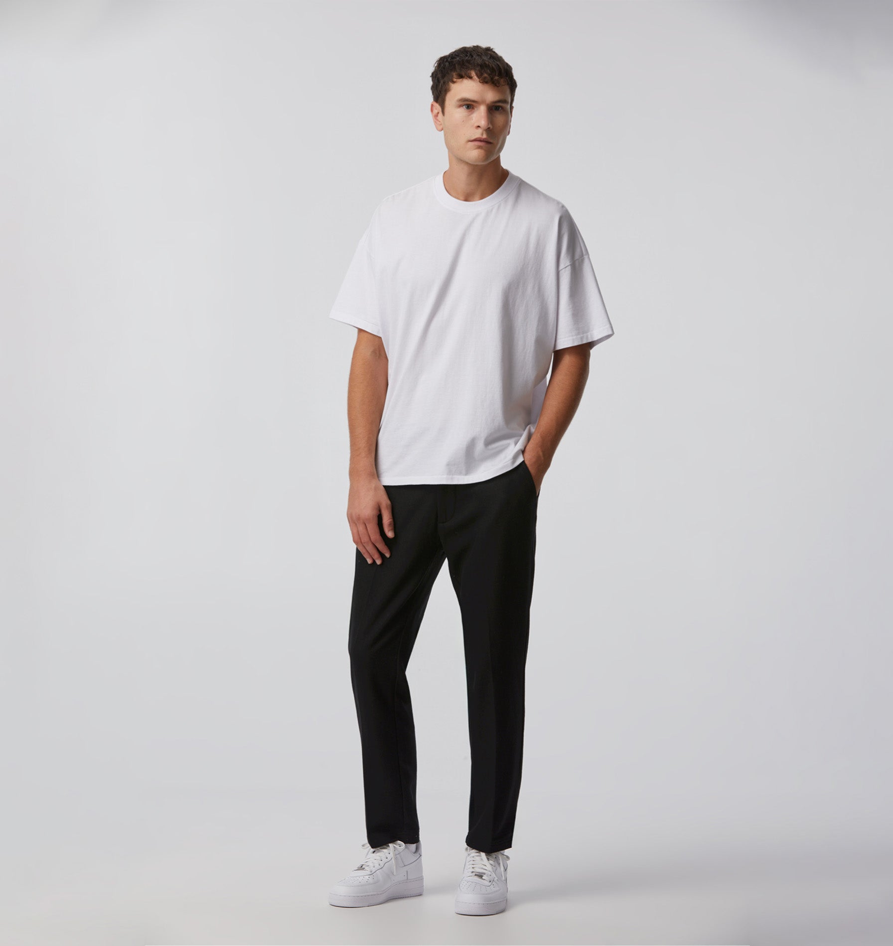 Slim Kobe Pant - TALL - Black Wool