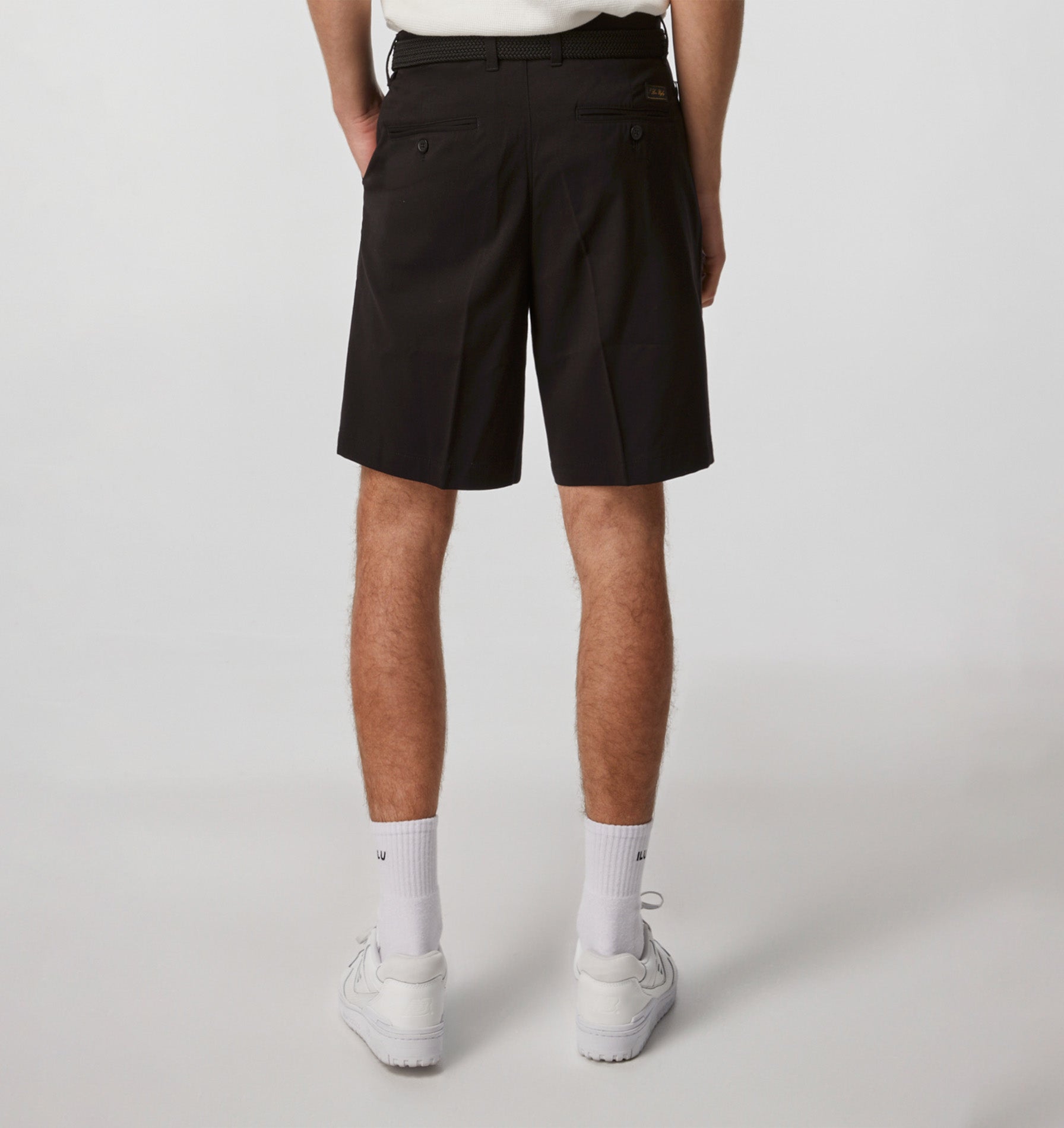 Quincy Pleated Short - Black