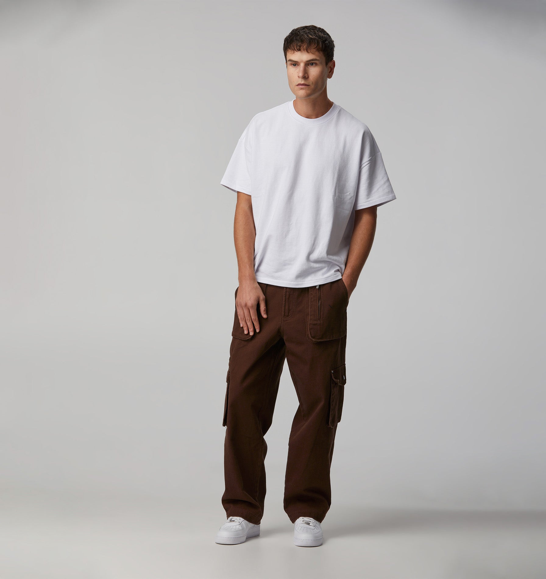 Edgar Cargo Pant - Dark Brown