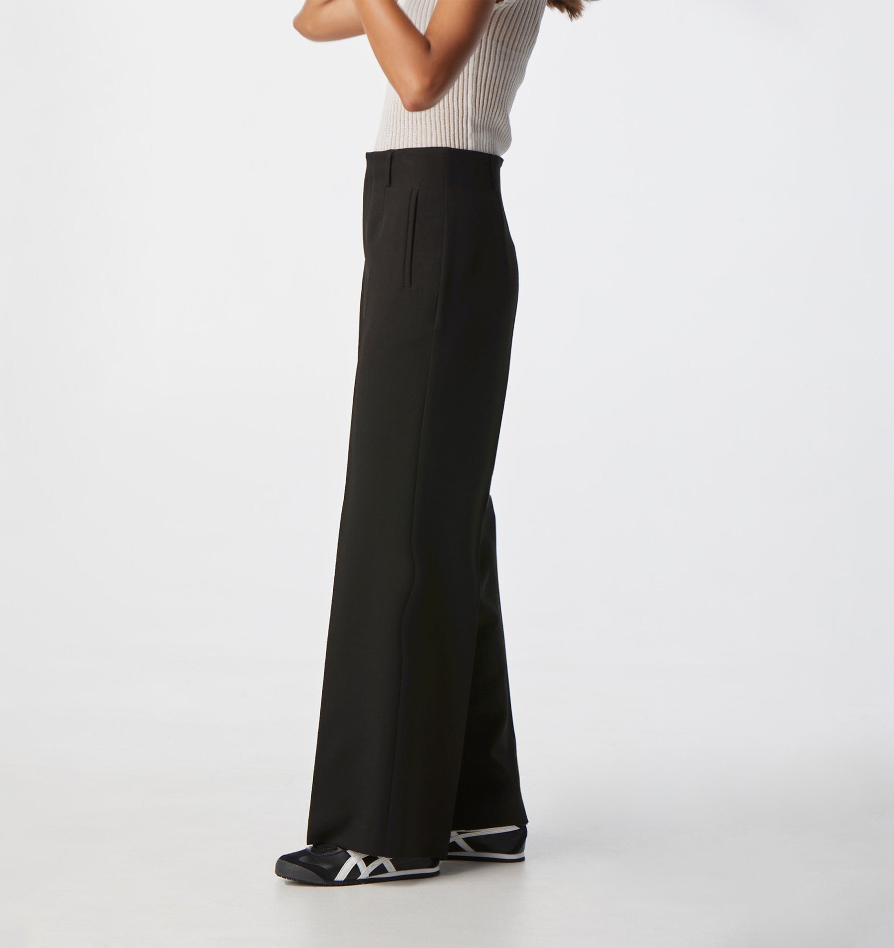 Gala High Waisted Pant - Black