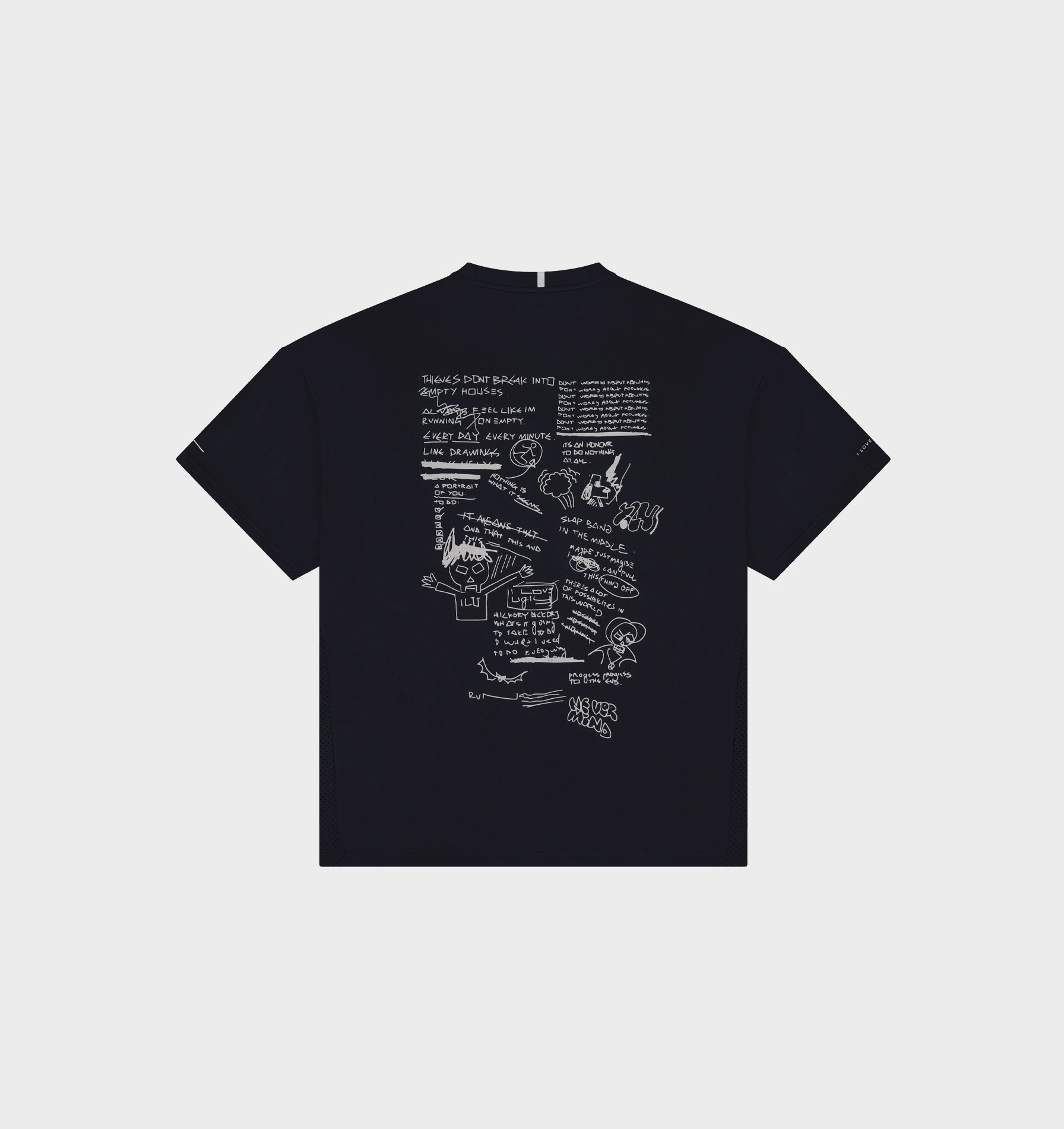 Brain Storm Active Box Tee - Black