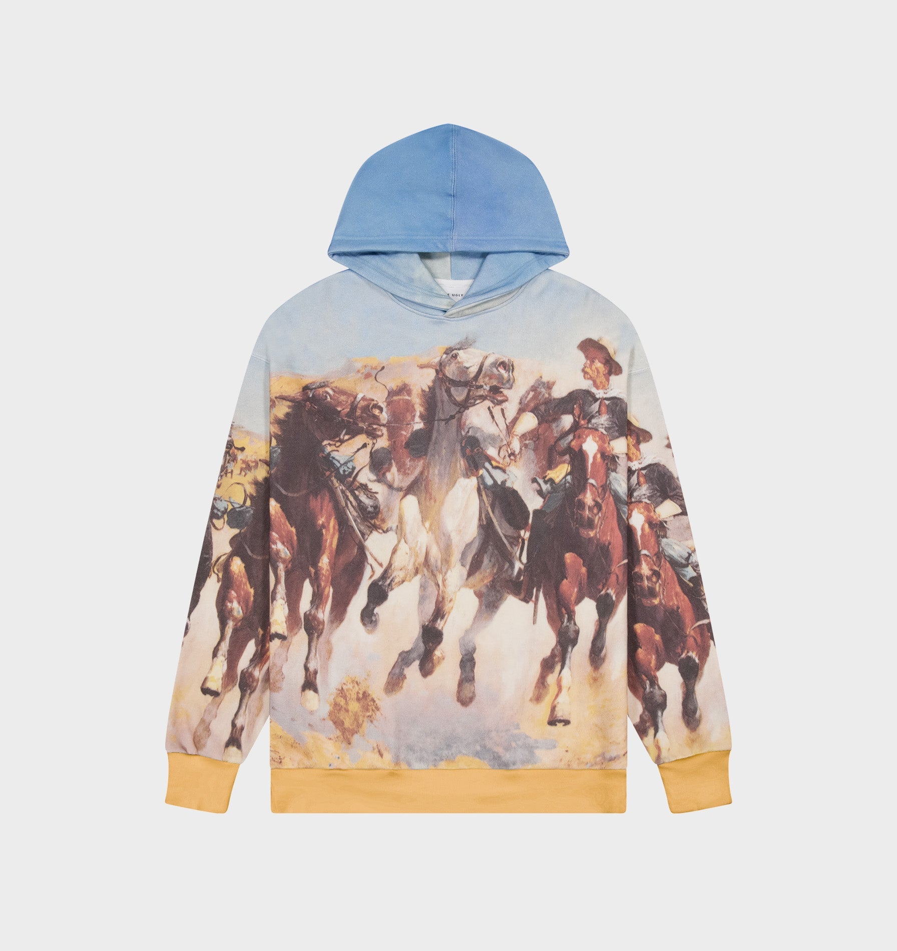 Rancher Box Hood - Blue/Sand