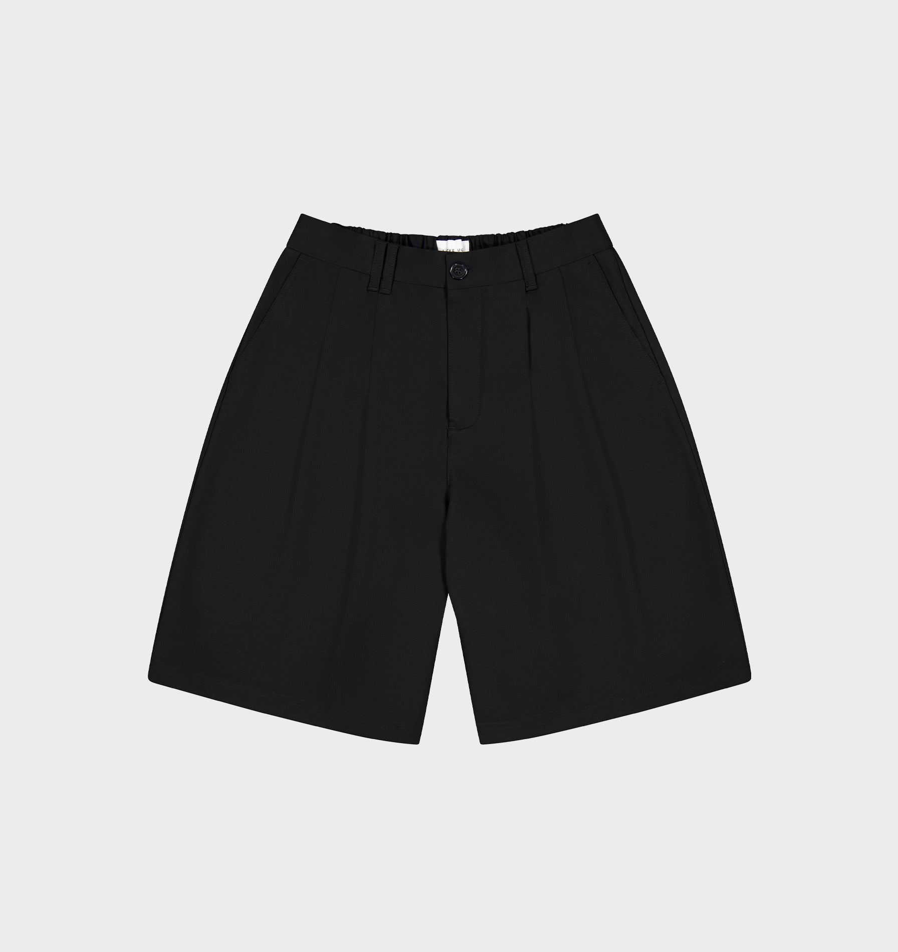 Alby Pleated Short - Black